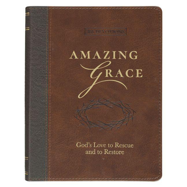 Vorderes Coverbild Devotional Amazing Grace Faux Leather