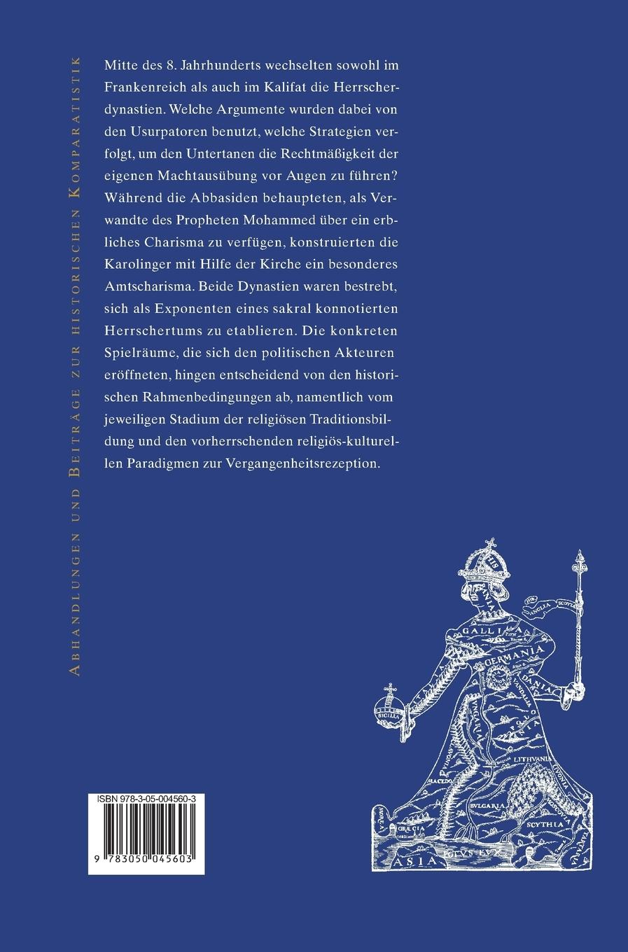 Rückseitencover Die Karolinger und die Abbasiden von Bagdad
