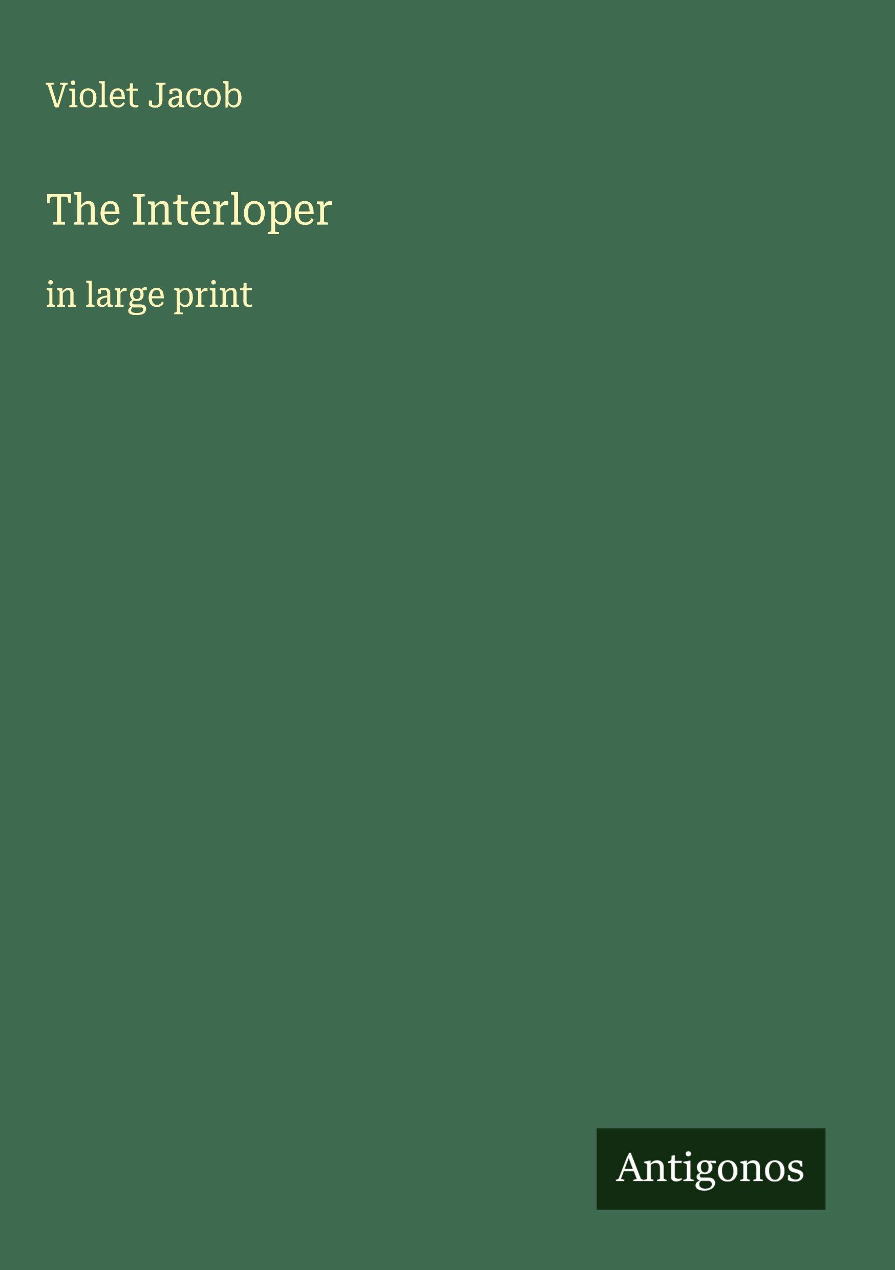 Vorderes Coverbild The Interloper