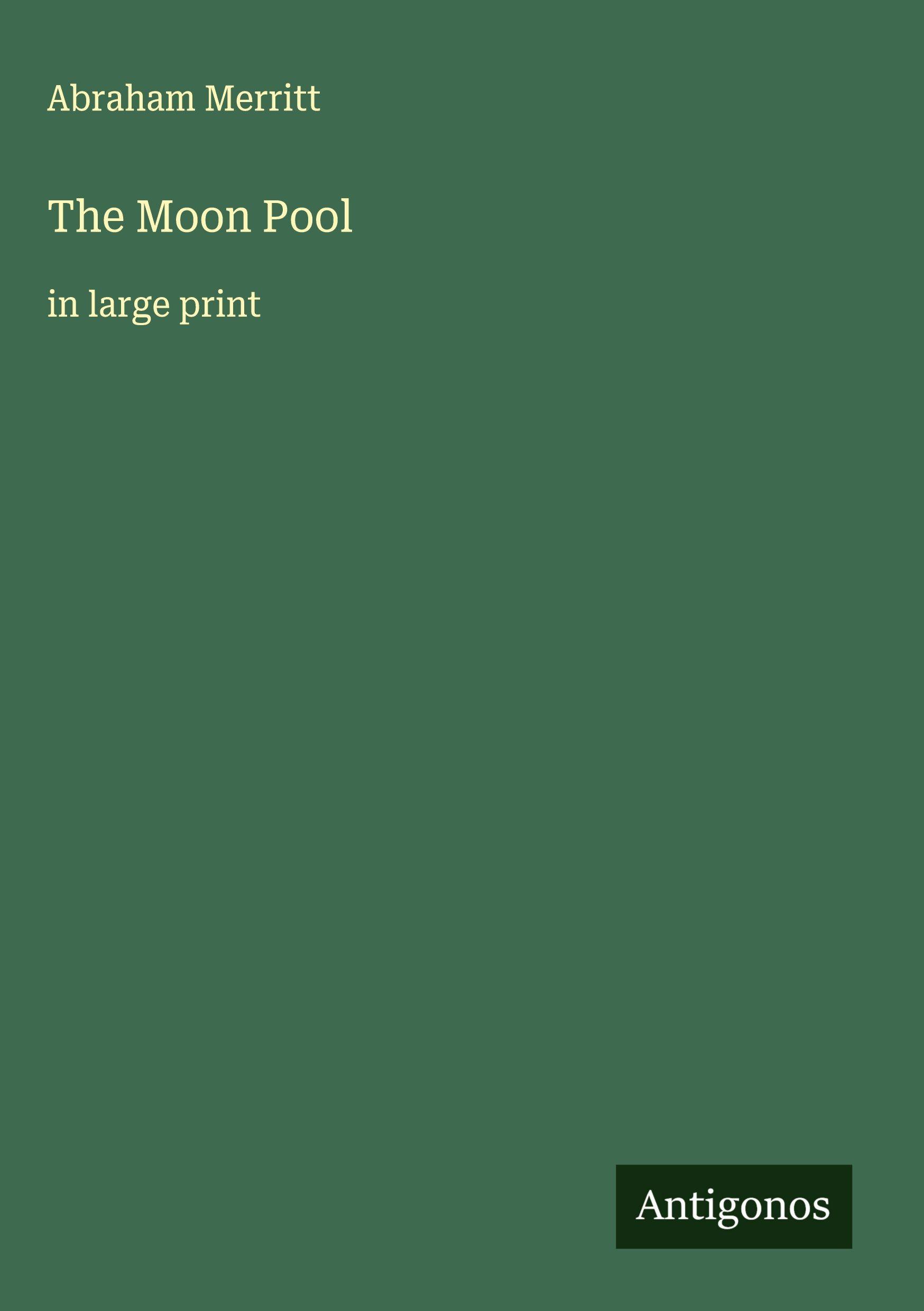 Vorderes Coverbild The Moon Pool