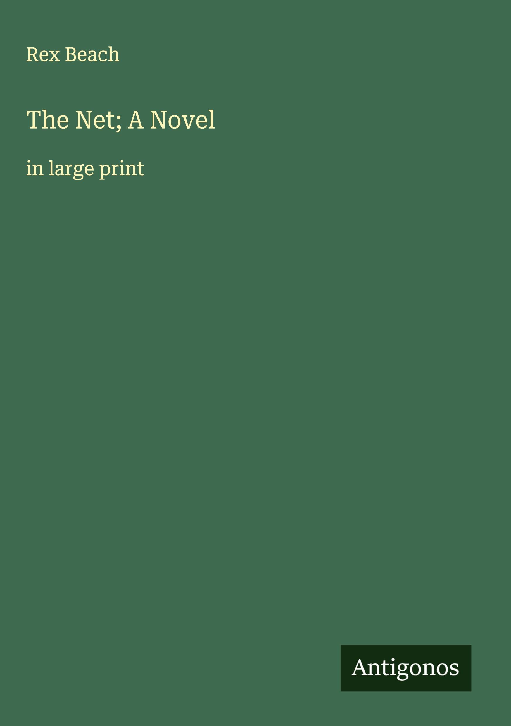 Vorderes Coverbild The Net; A Novel