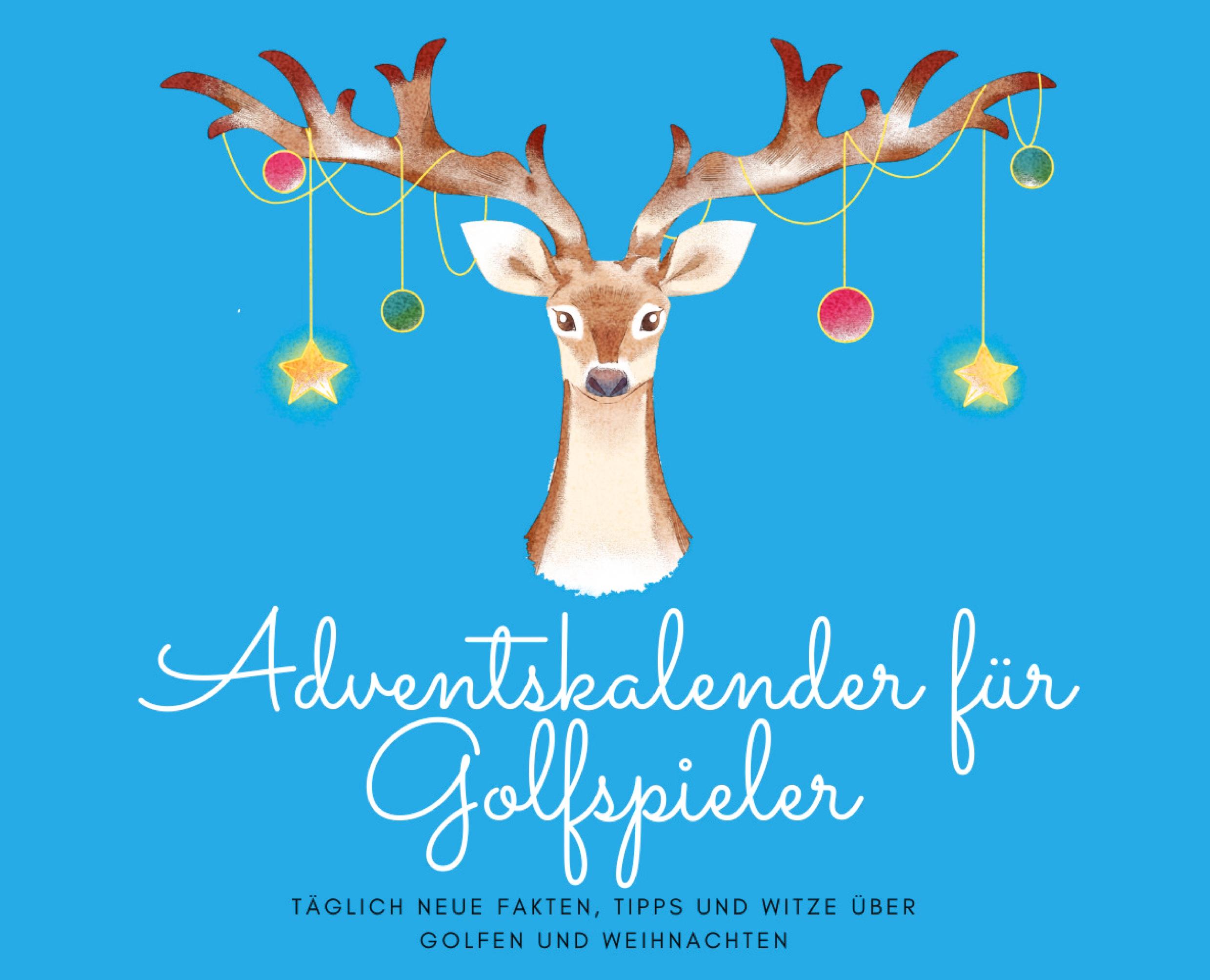 Vorderes Coverbild Adventskalender für Golfspieler