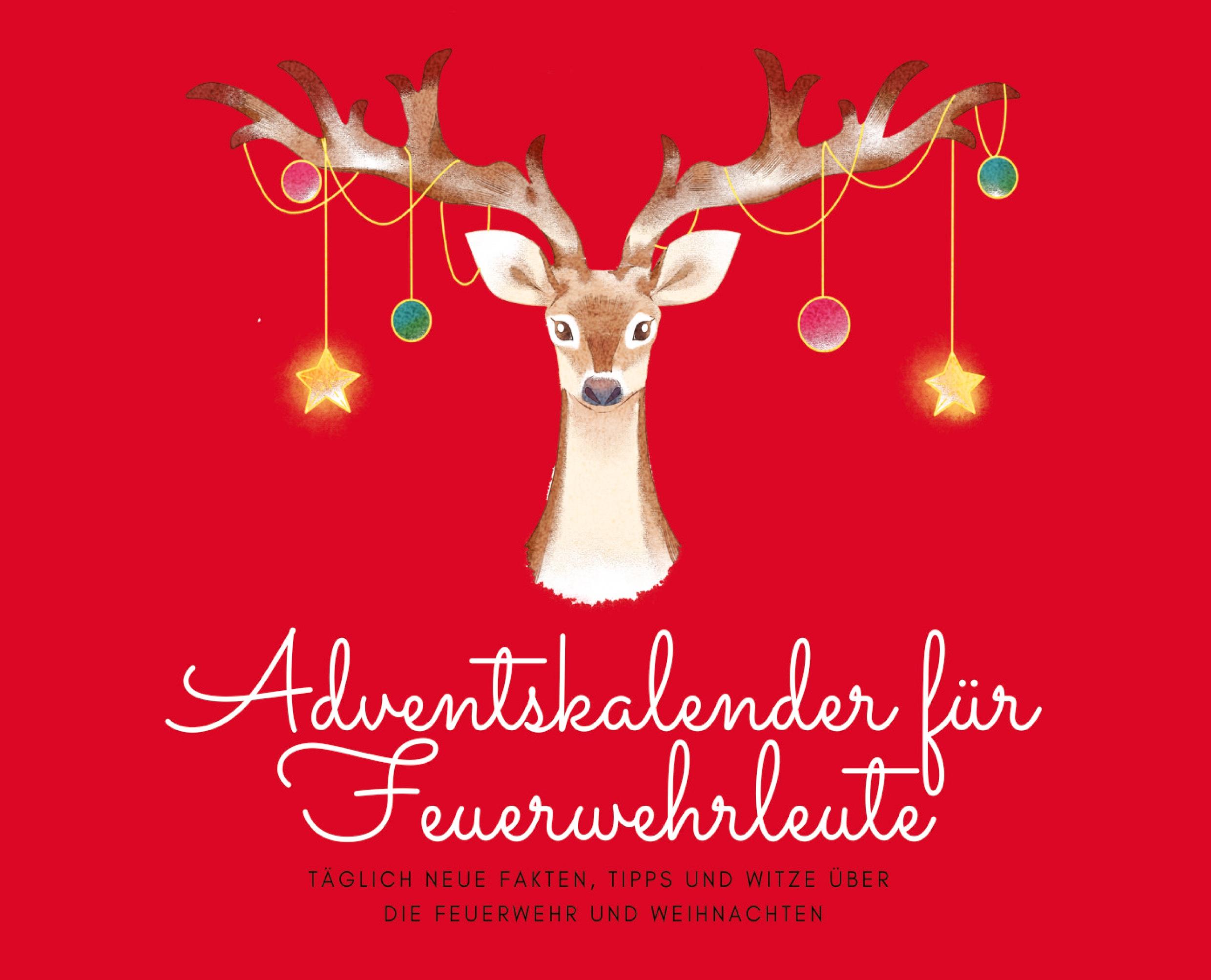 Vorderes Coverbild Adventskalender für Feuerwehrleute