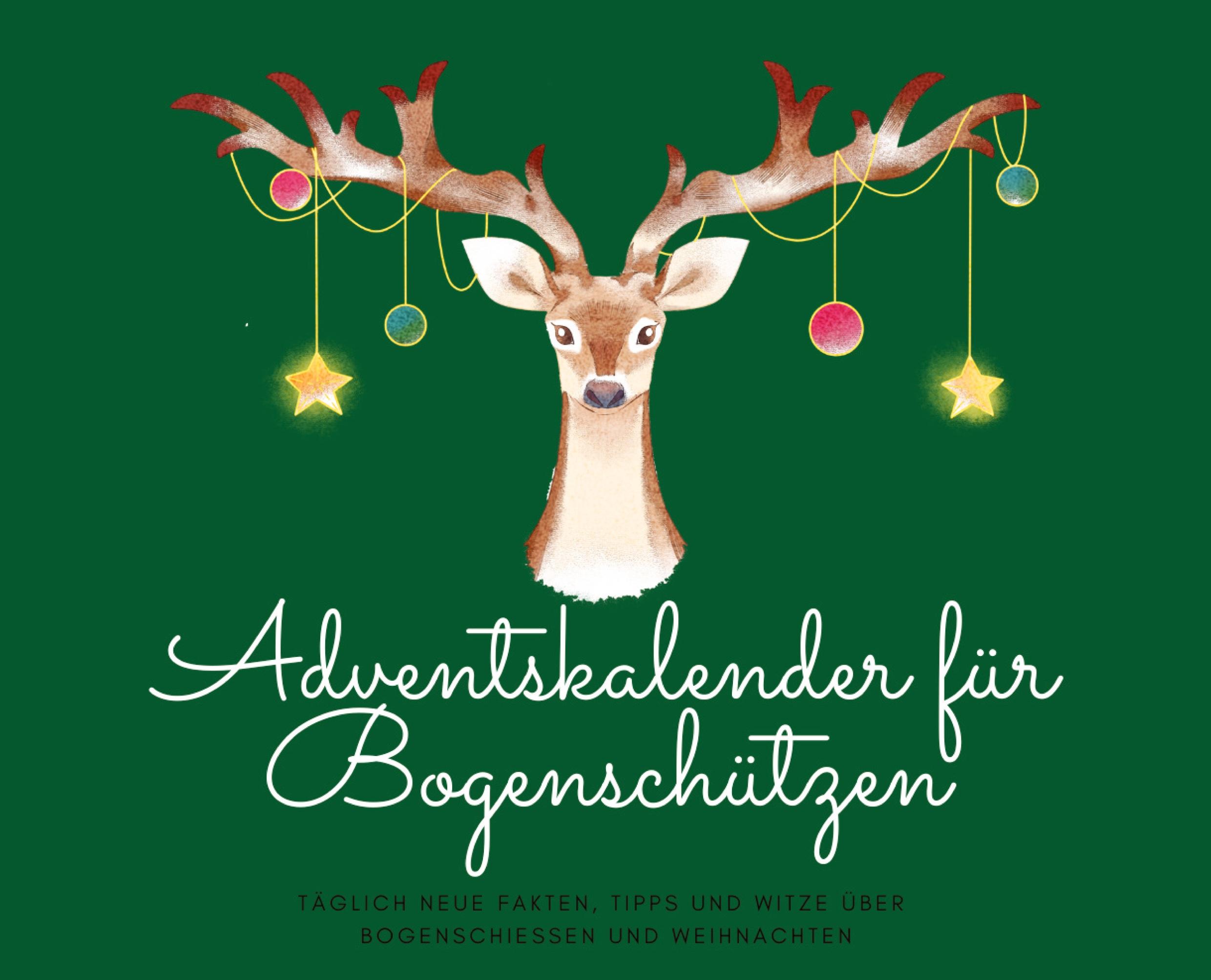 Vorderes Coverbild Adventskalender für Bogenschützen