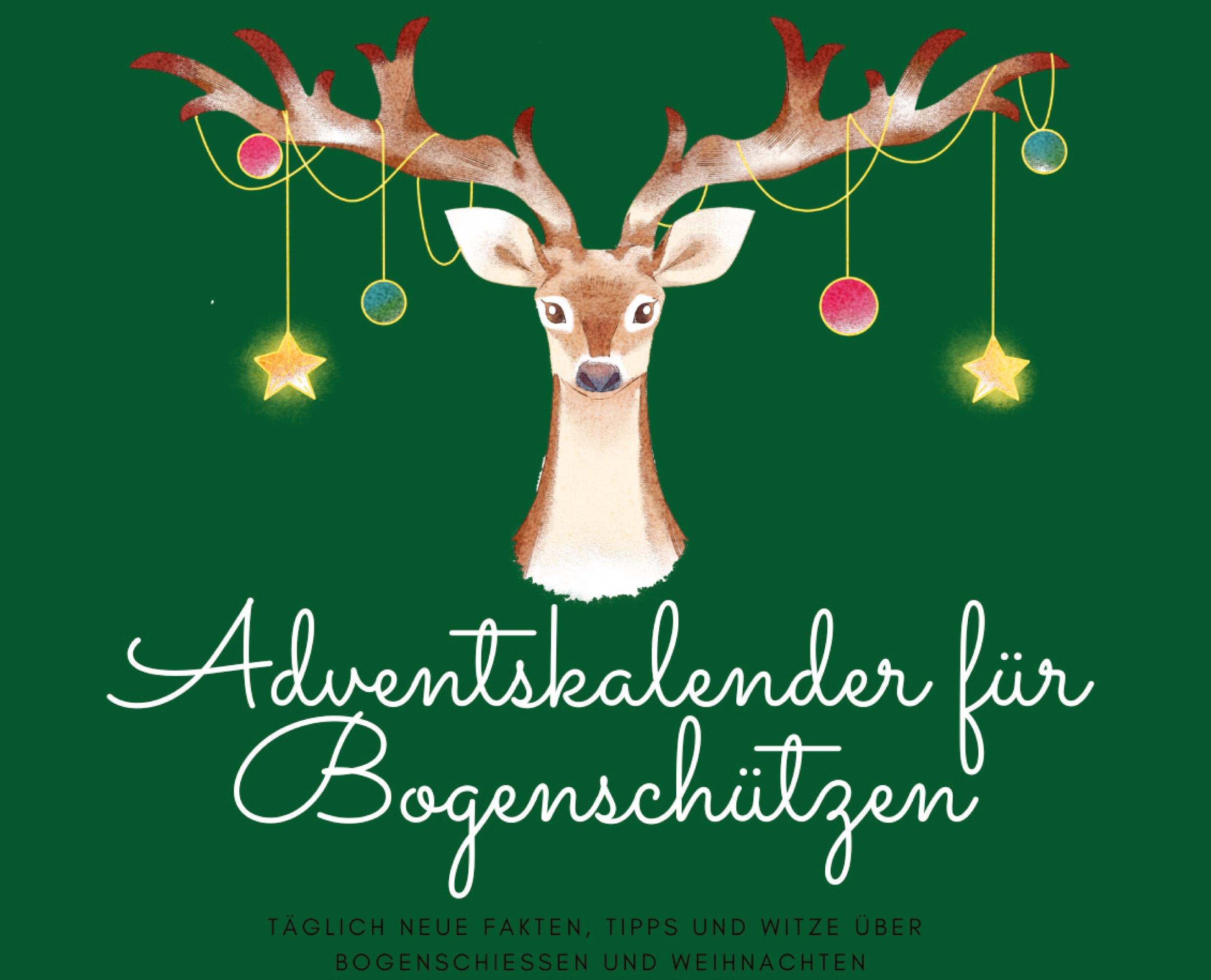 Vorderes Coverbild Adventskalender für Bogenschützen