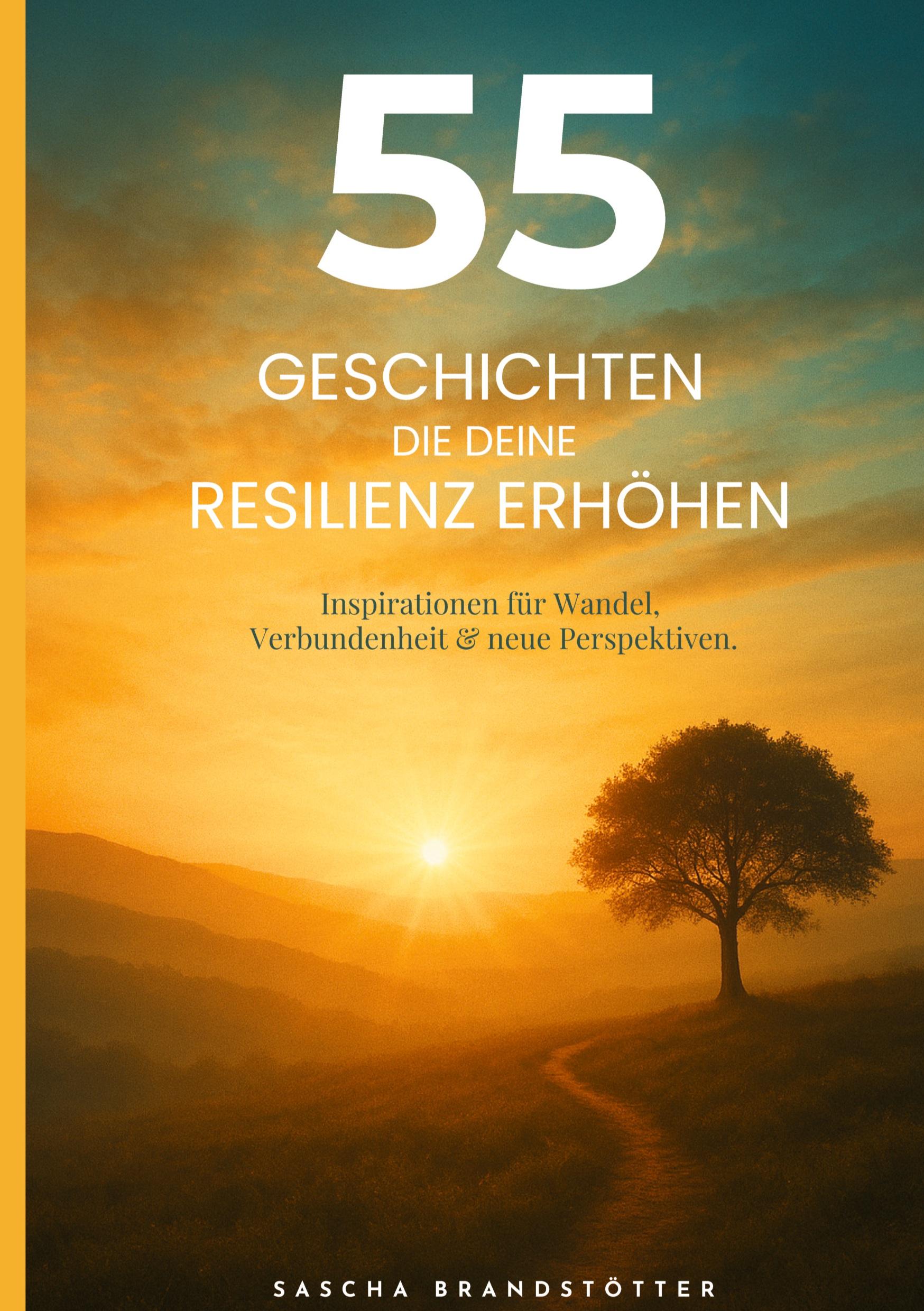 Vorderes Coverbild 55 Geschichten die deine Resilienz erhöhen