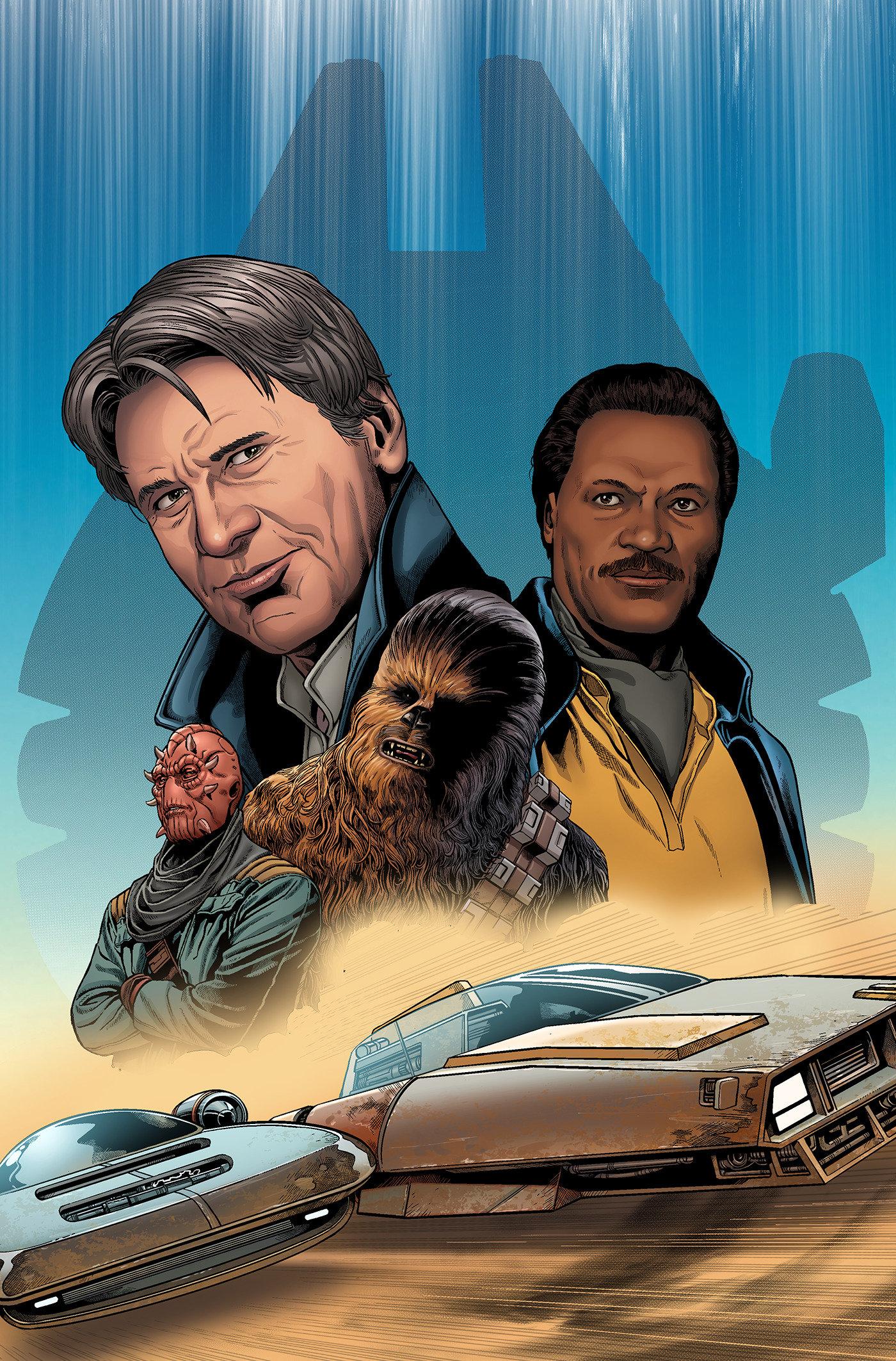 Vorderes Coverbild Star Wars: Han Solo - Hunt for the Falcon