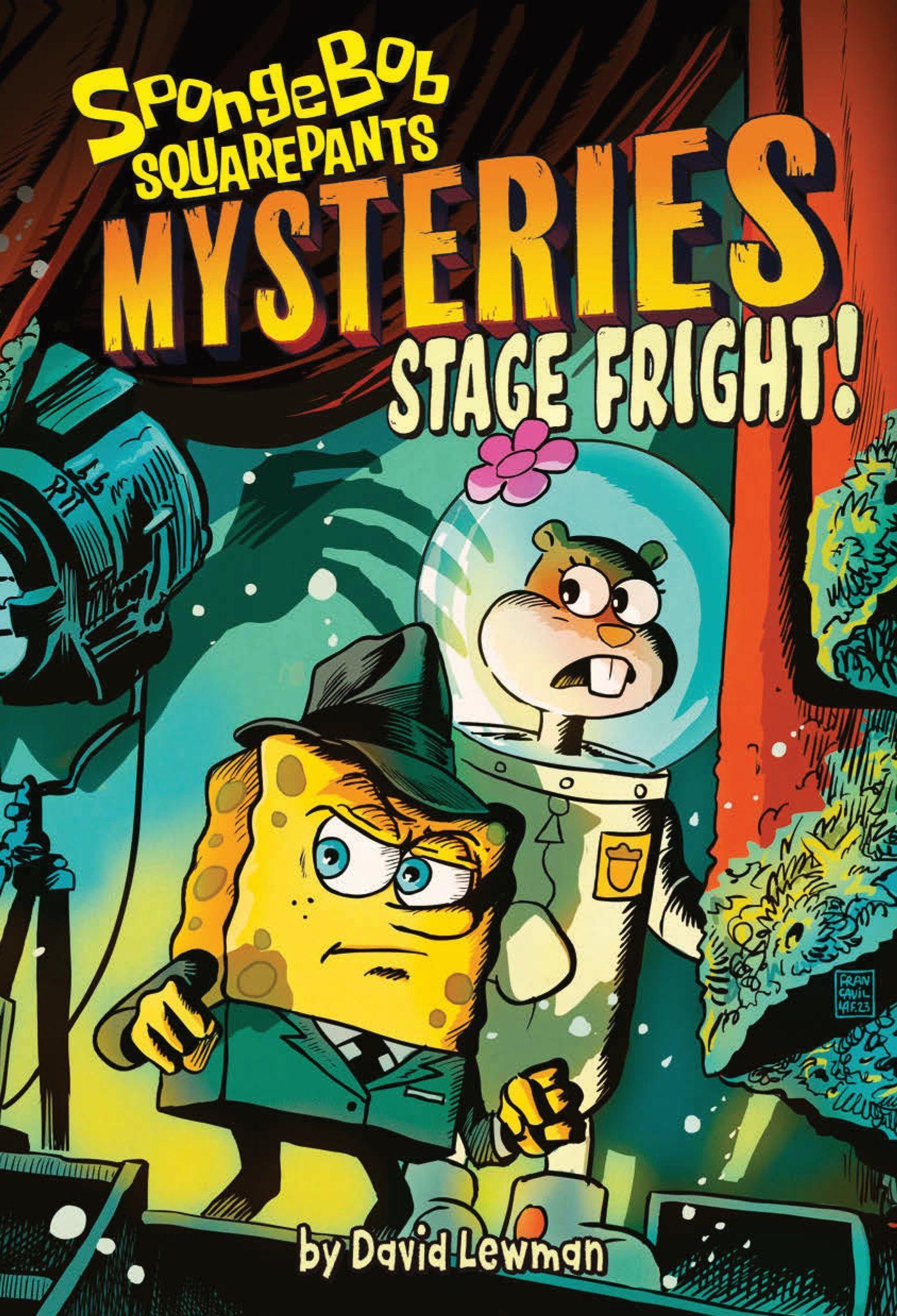 Vorderes Coverbild Stage Fright! (Spongebob Squarepants Mysteries #3)