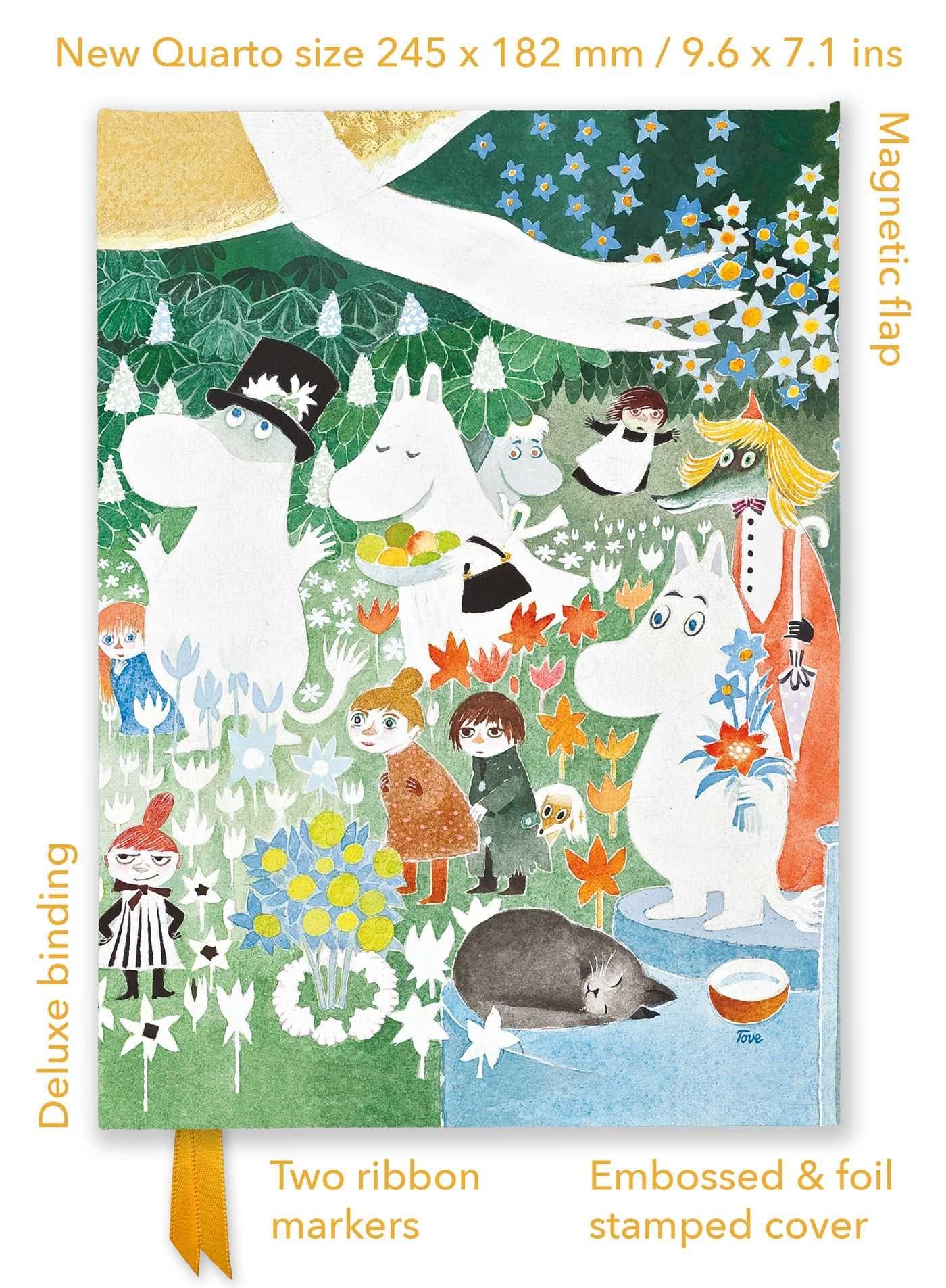 Vorderes Coverbild Moomin: Dangerous Journey (Foiled Quarto Journal)