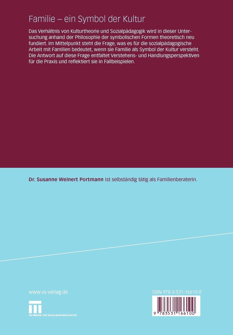 Rückseitencover Familie - ein Symbol der Kultur