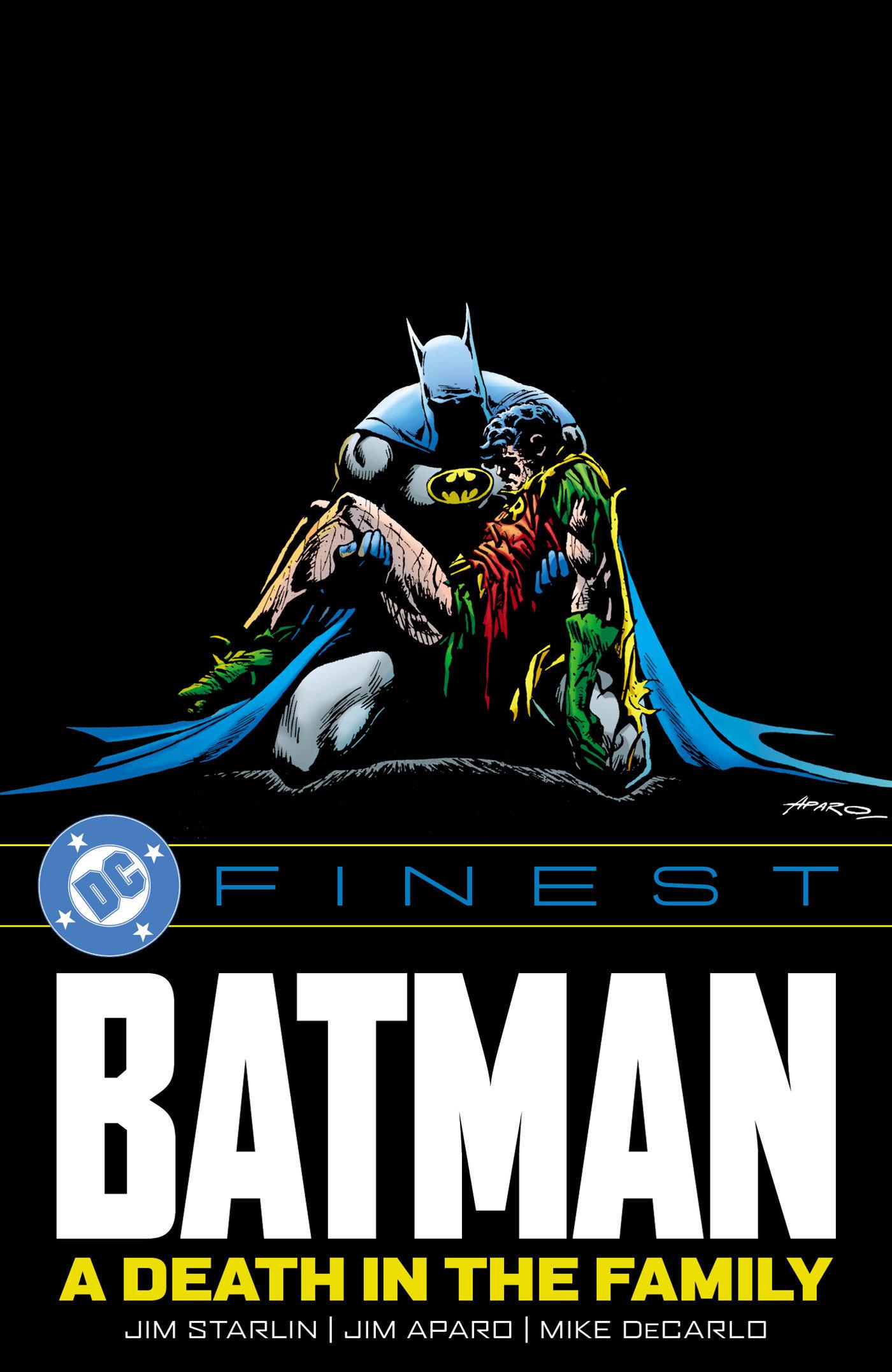 Vorderes Coverbild DC Finest: Batman: A Death in the Family
