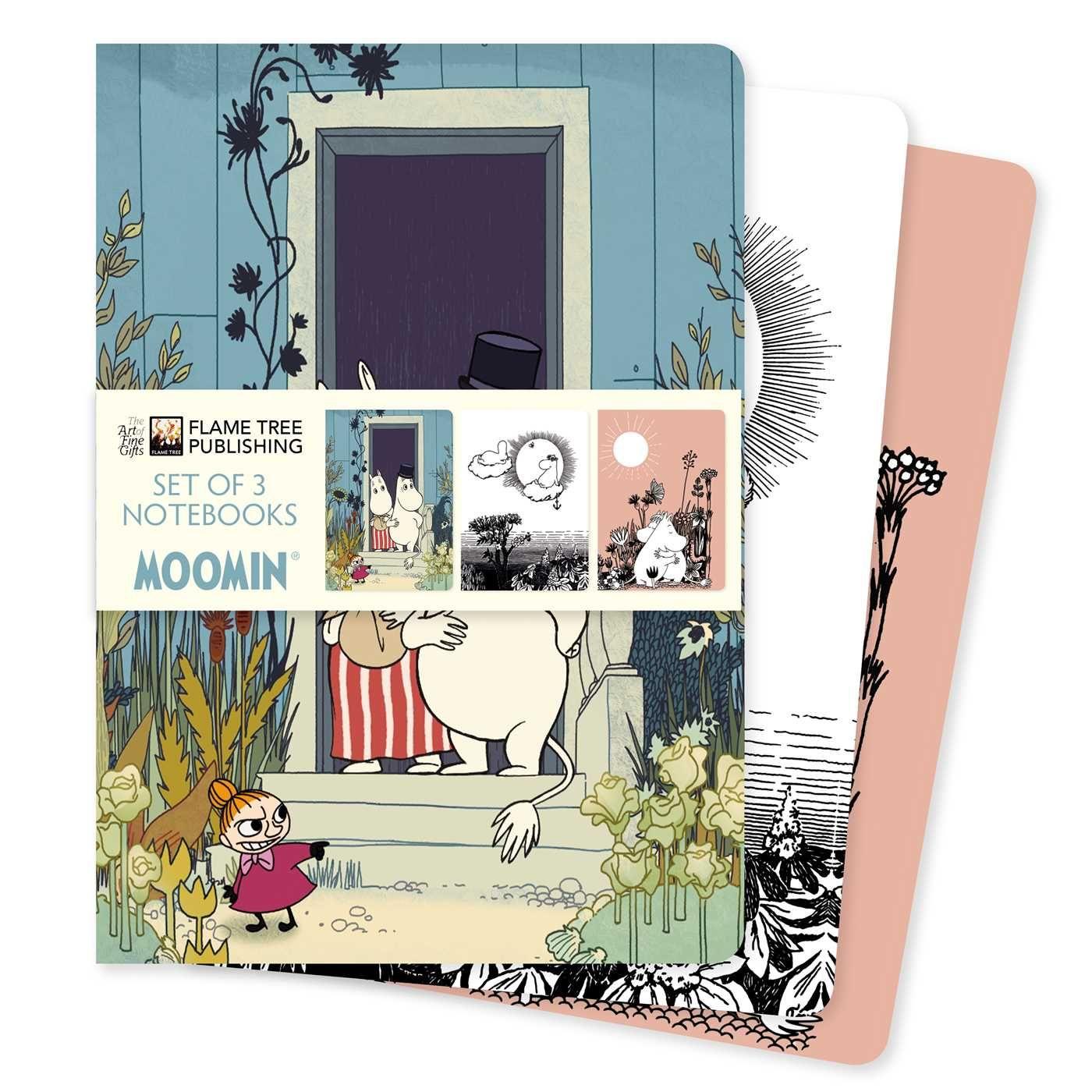 Vorderes Coverbild Moomin Set of 3 Standard Notebooks