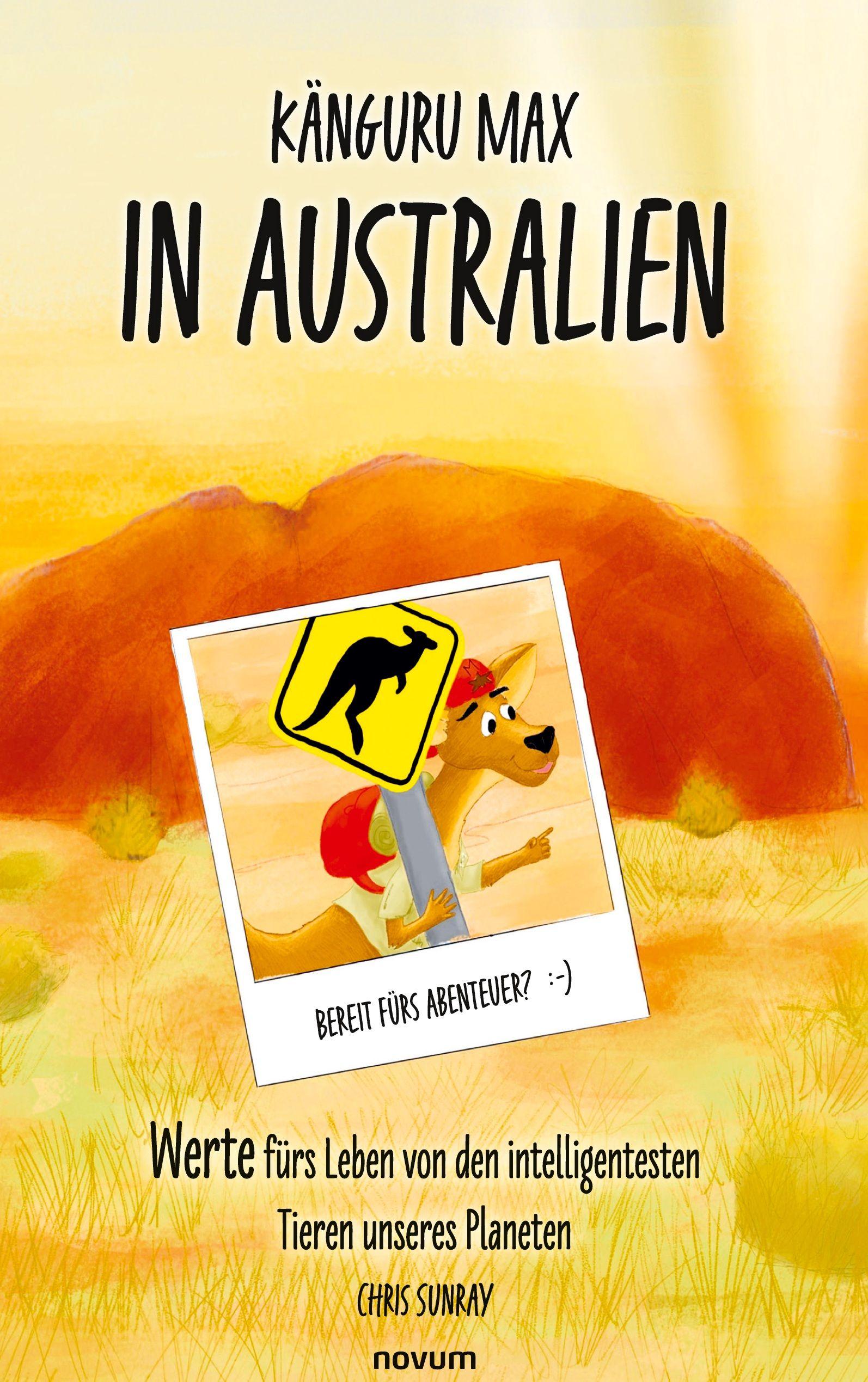 Vorderes Coverbild Känguru Max in Australien