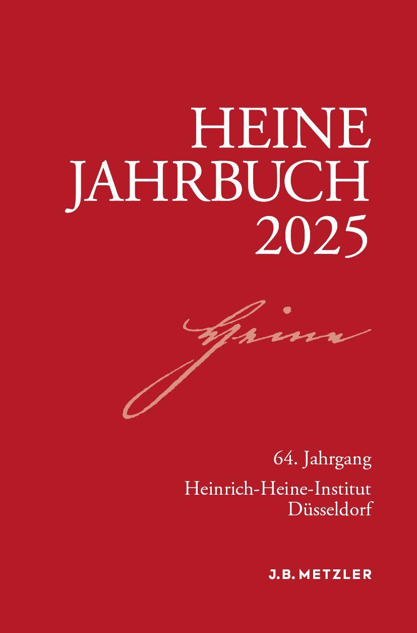 Vorderes Coverbild Heine-Jahrbuch 2025