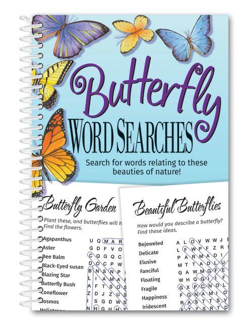 Vorderes Coverbild Butterfly Word Searches