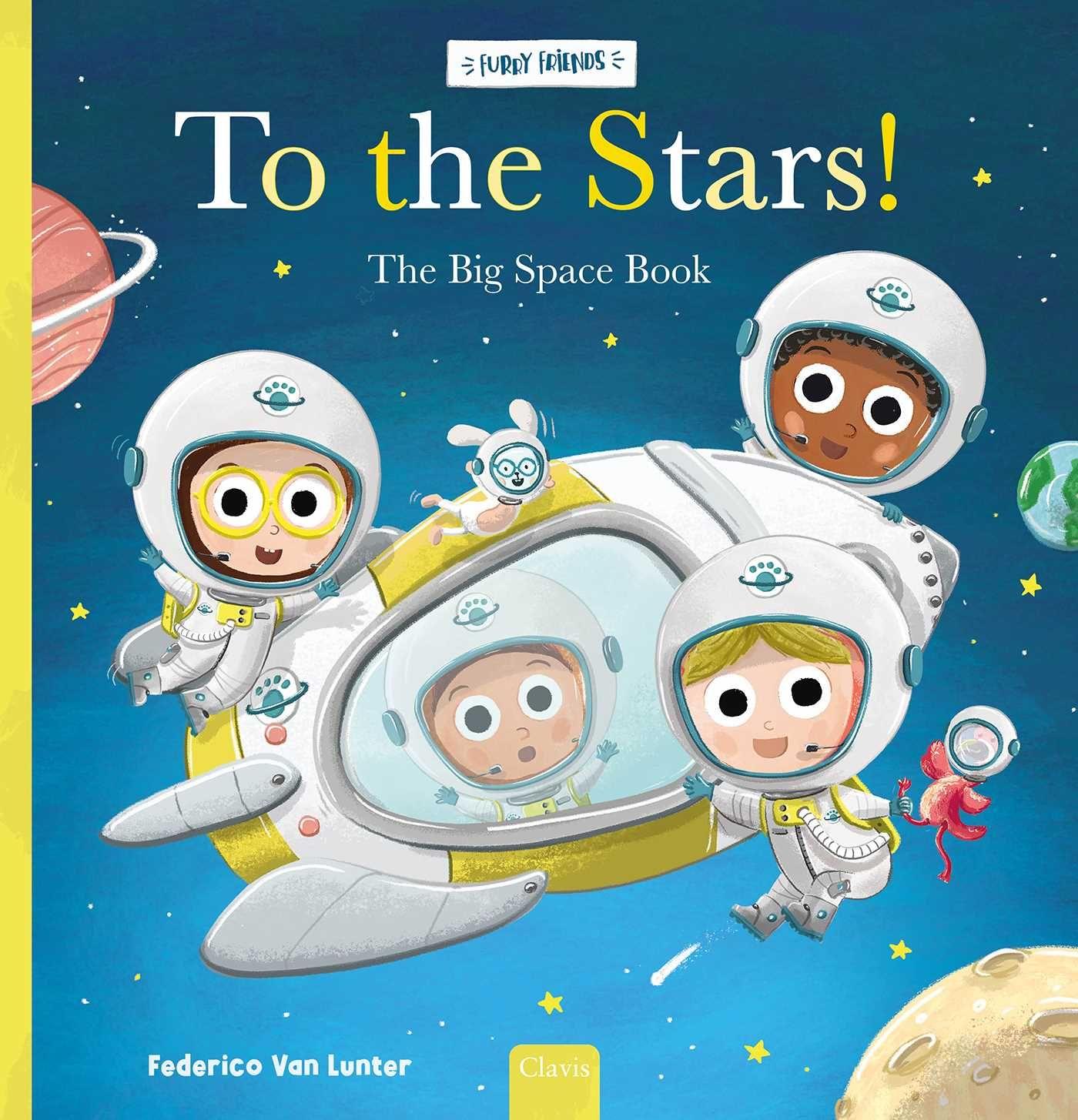 Vorderes Coverbild Furry Friends. Into Space! the Big Space Book