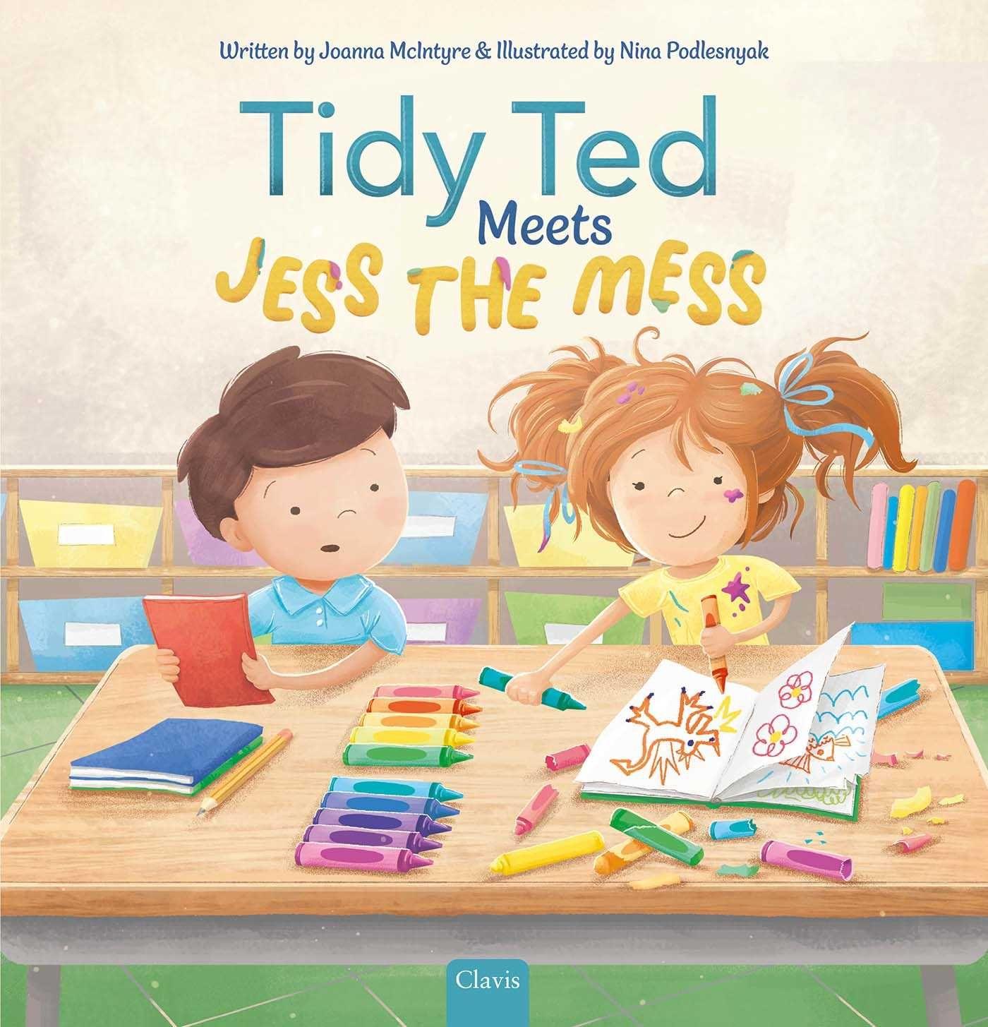 Vorderes Coverbild Tidy Ted Meets Jess the Mess