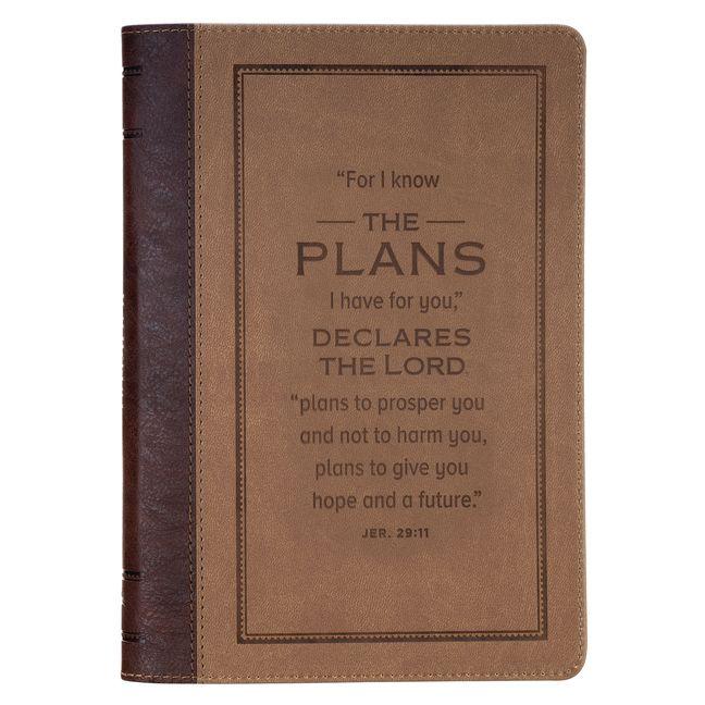 Vorderes Coverbild Journal Classic Zip Brown I Know the Plans 29:11