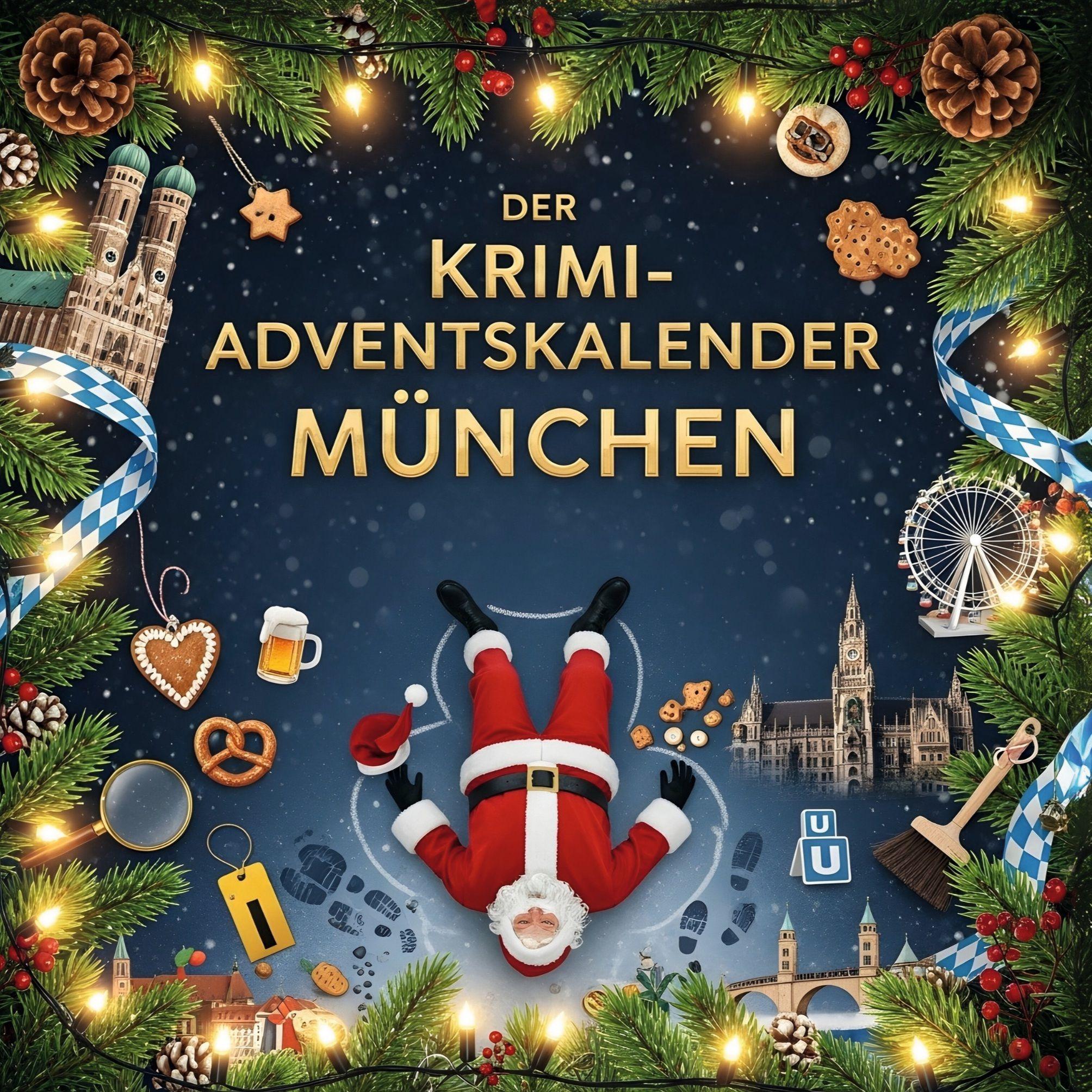Vorderes Coverbild Der Krimi-Adventskalender München