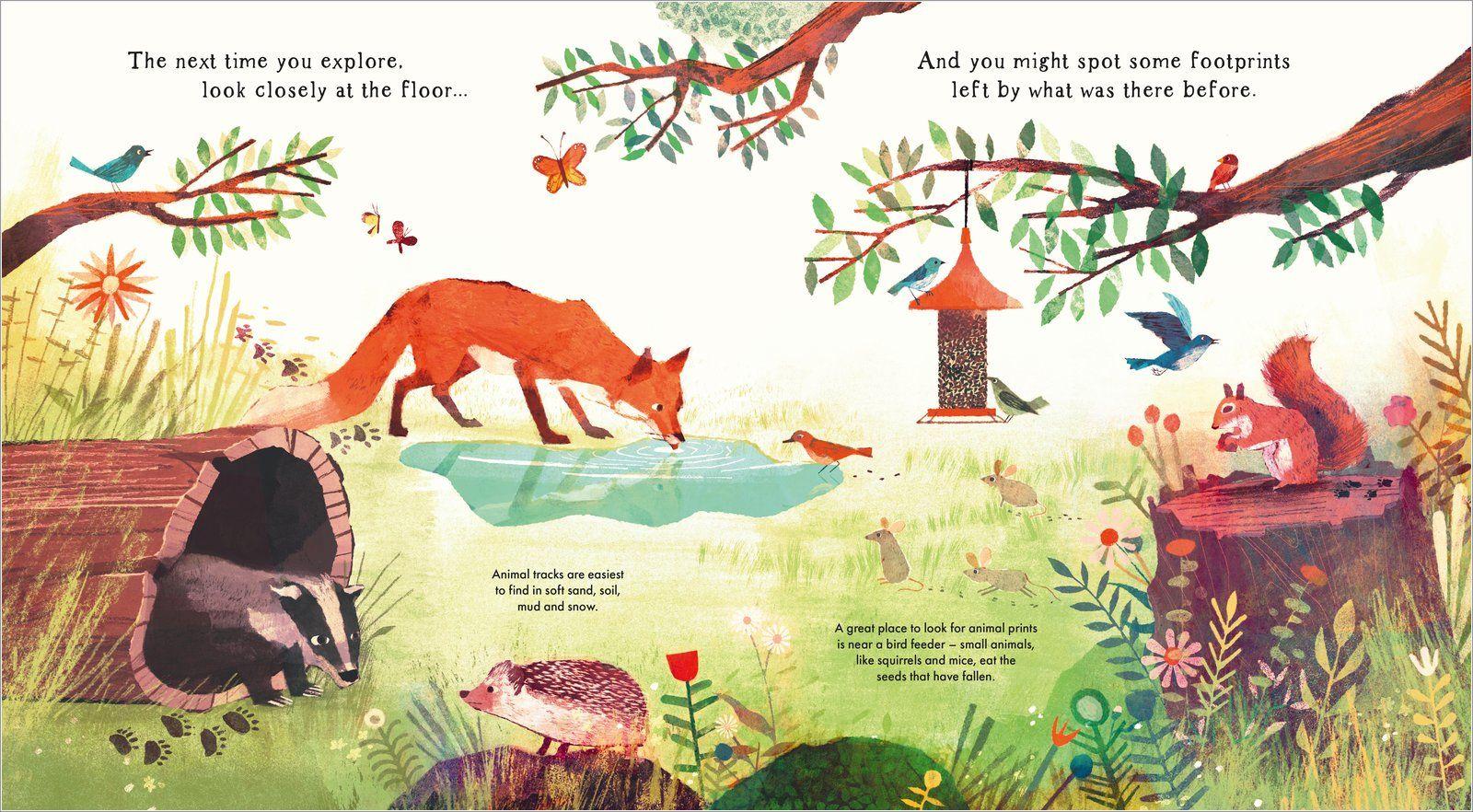 Beispielinhalt (Bild) Wild Footprints