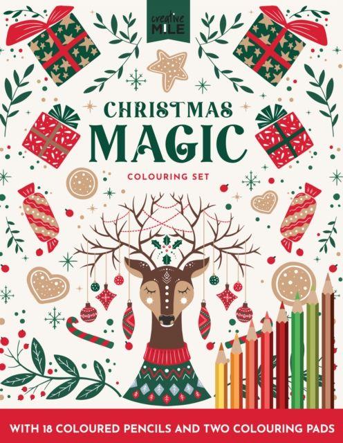 Vorderes Coverbild Christmas Magic Adult Colouring Set