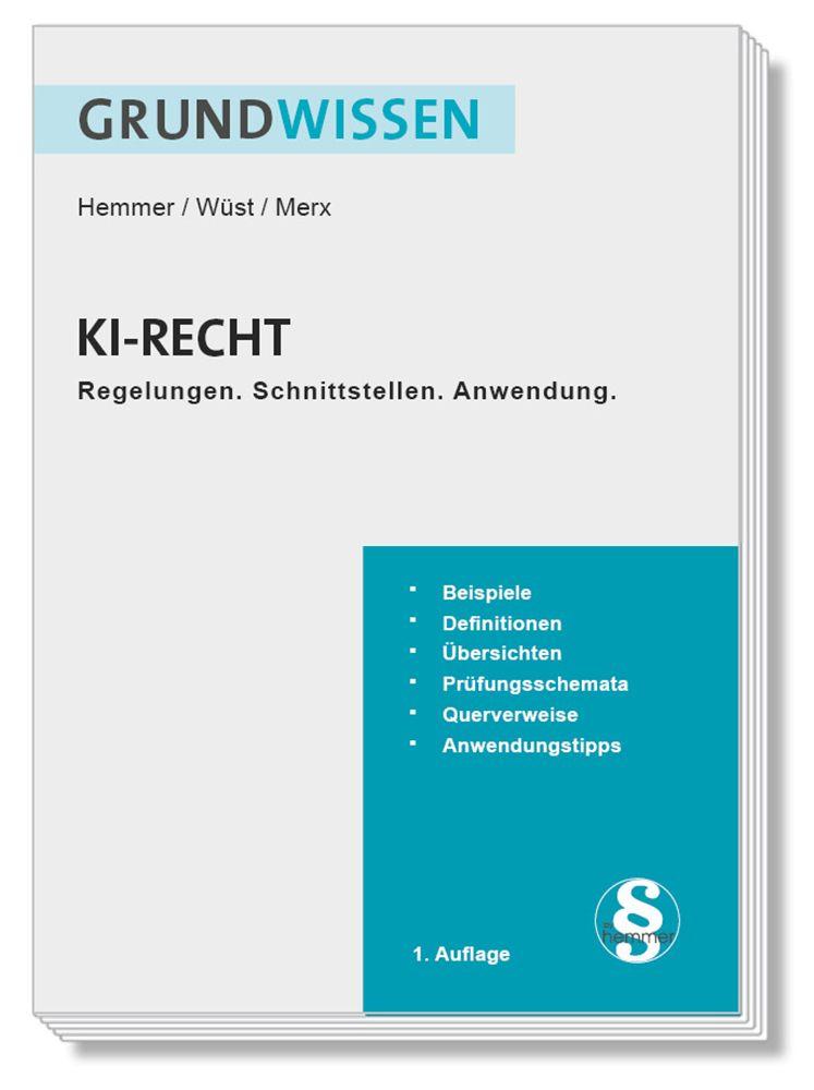 Vorderes Coverbild Grundwissen KI-Recht