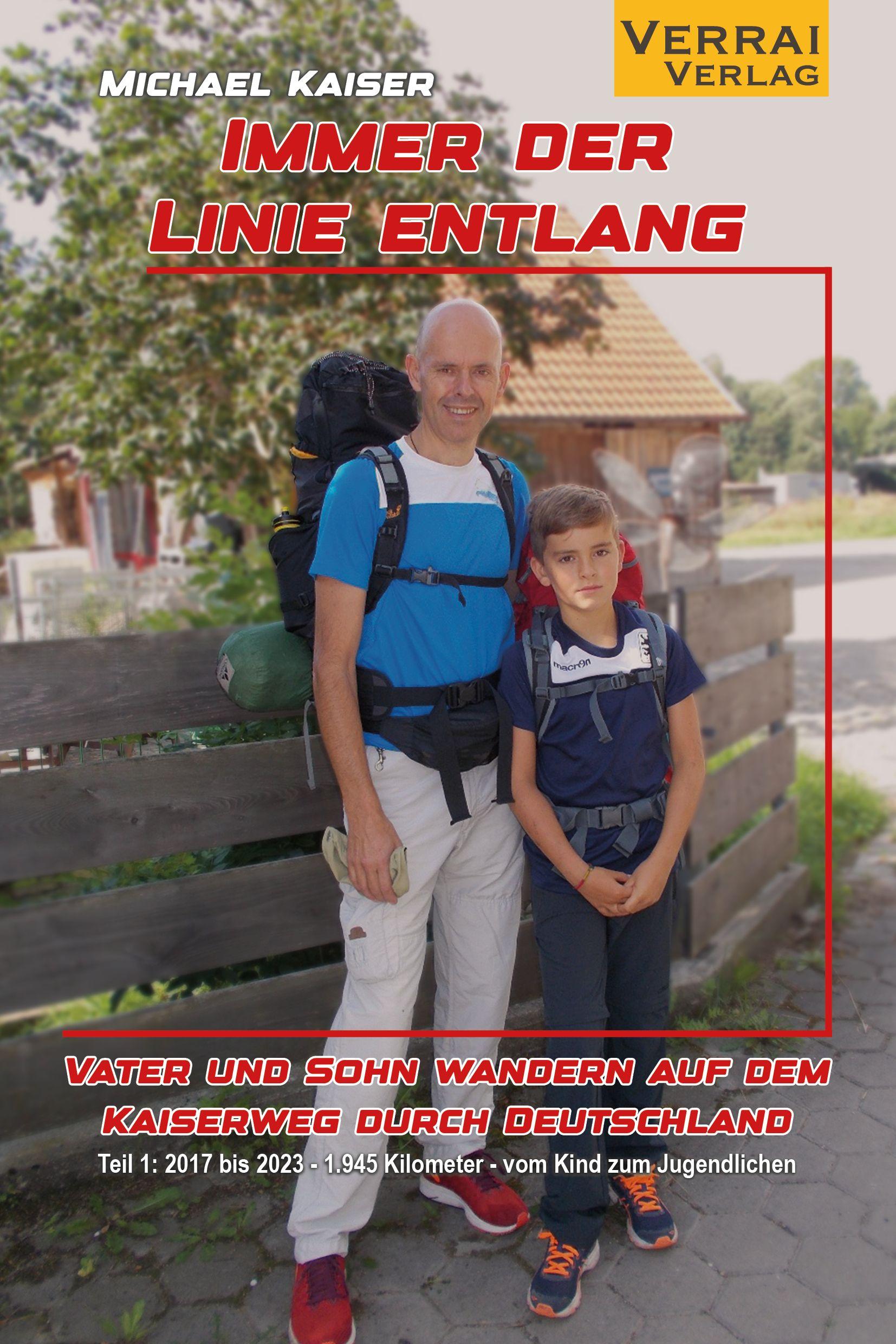 Vorderes Coverbild Immer der Linie entlang