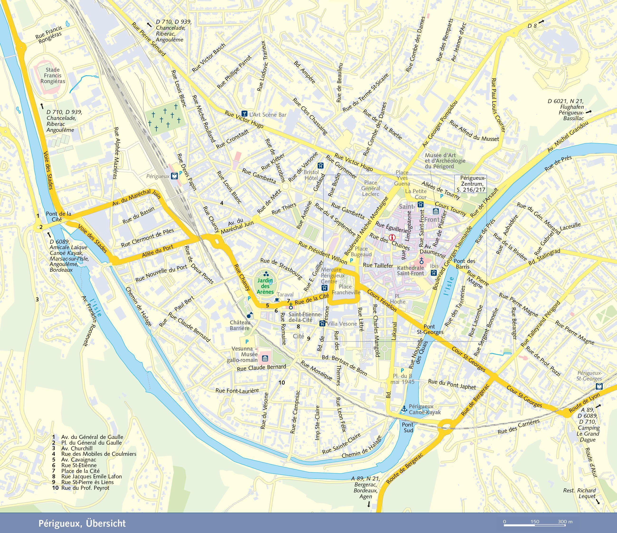 Beispielinhalt (Bild) TRESCHER Reiseführer Périgord