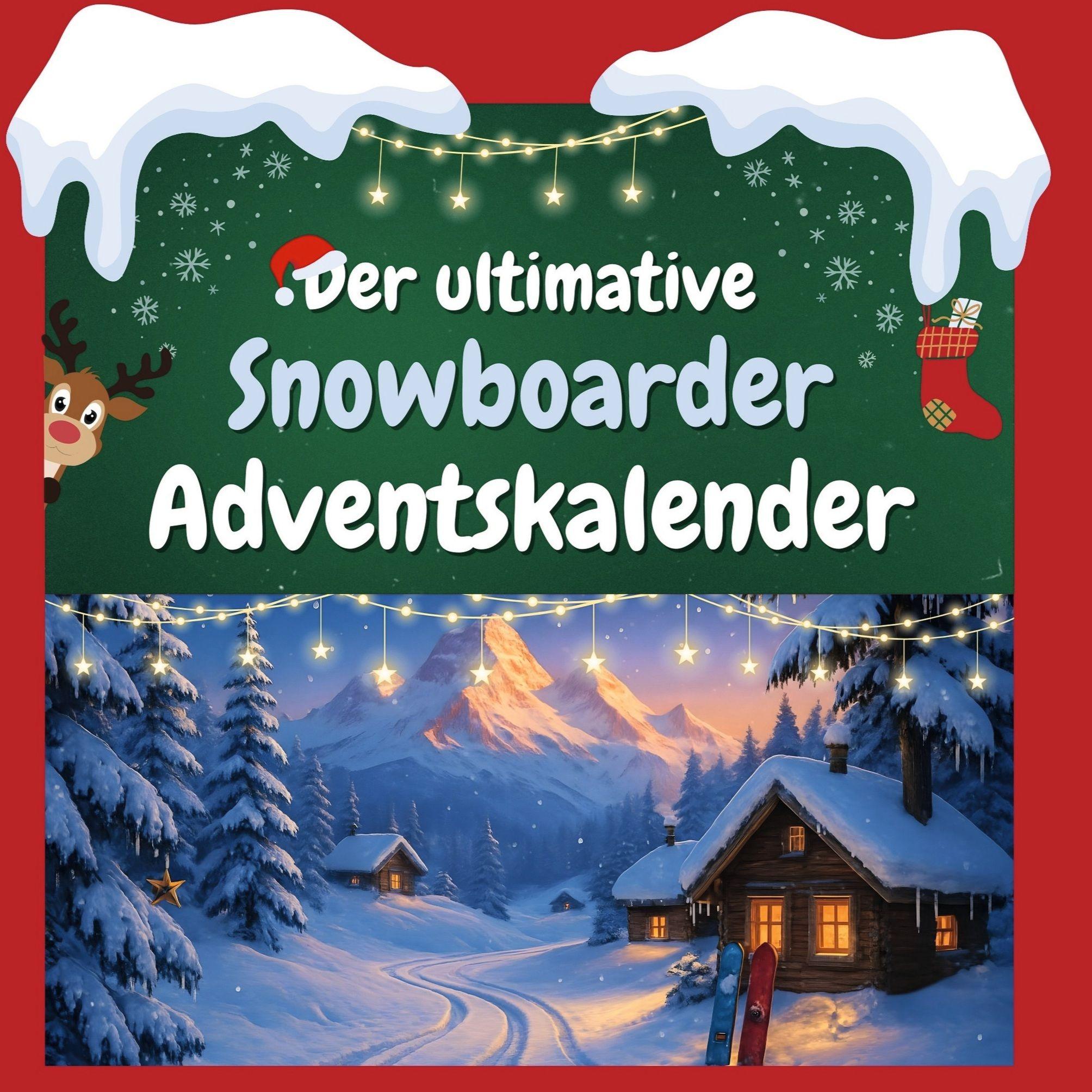 Vorderes Coverbild Der ultimative Snowboarder-Adventskalender