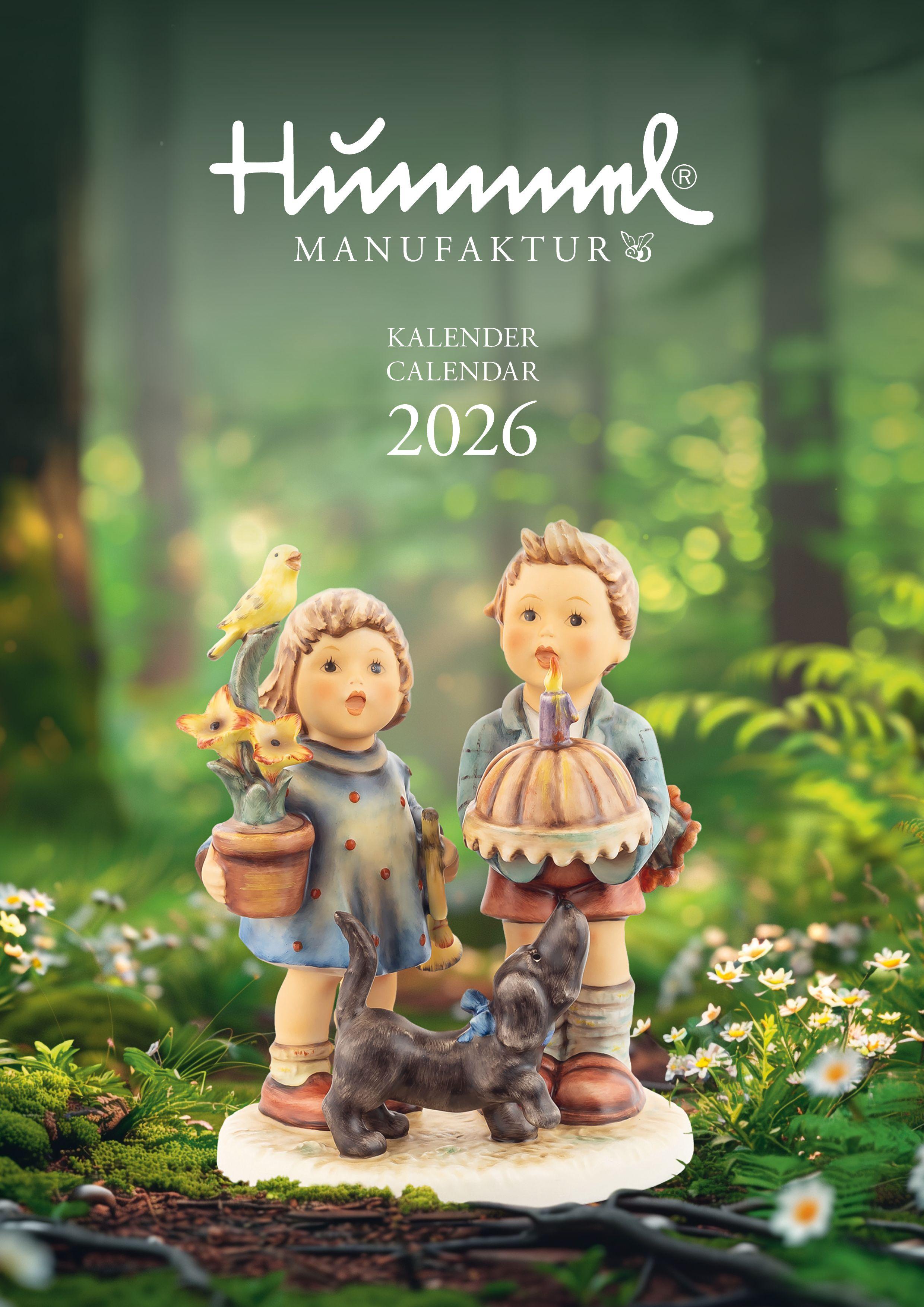 Vorderes Coverbild Hummel Kalender 2026