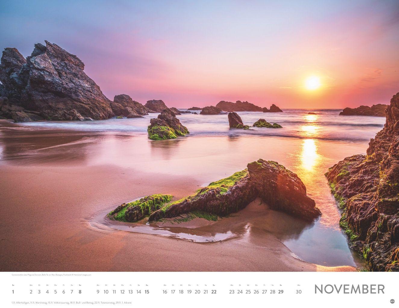 Beispielinhalt (Bild) Sonnenzauber Posterkalender 2026