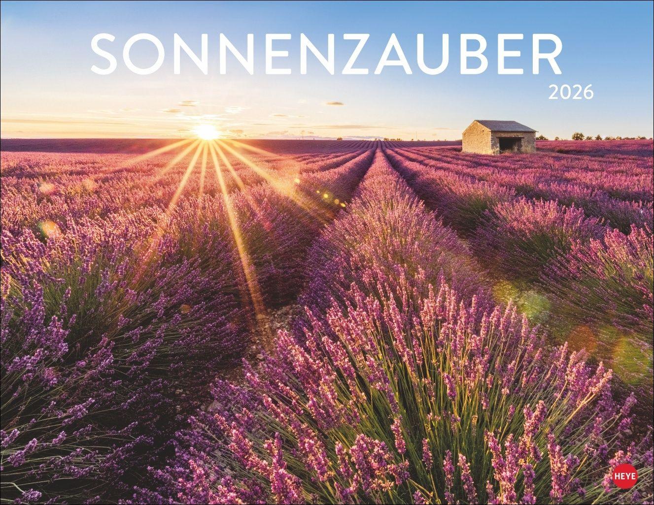 Vorderes Coverbild Sonnenzauber Posterkalender 2026