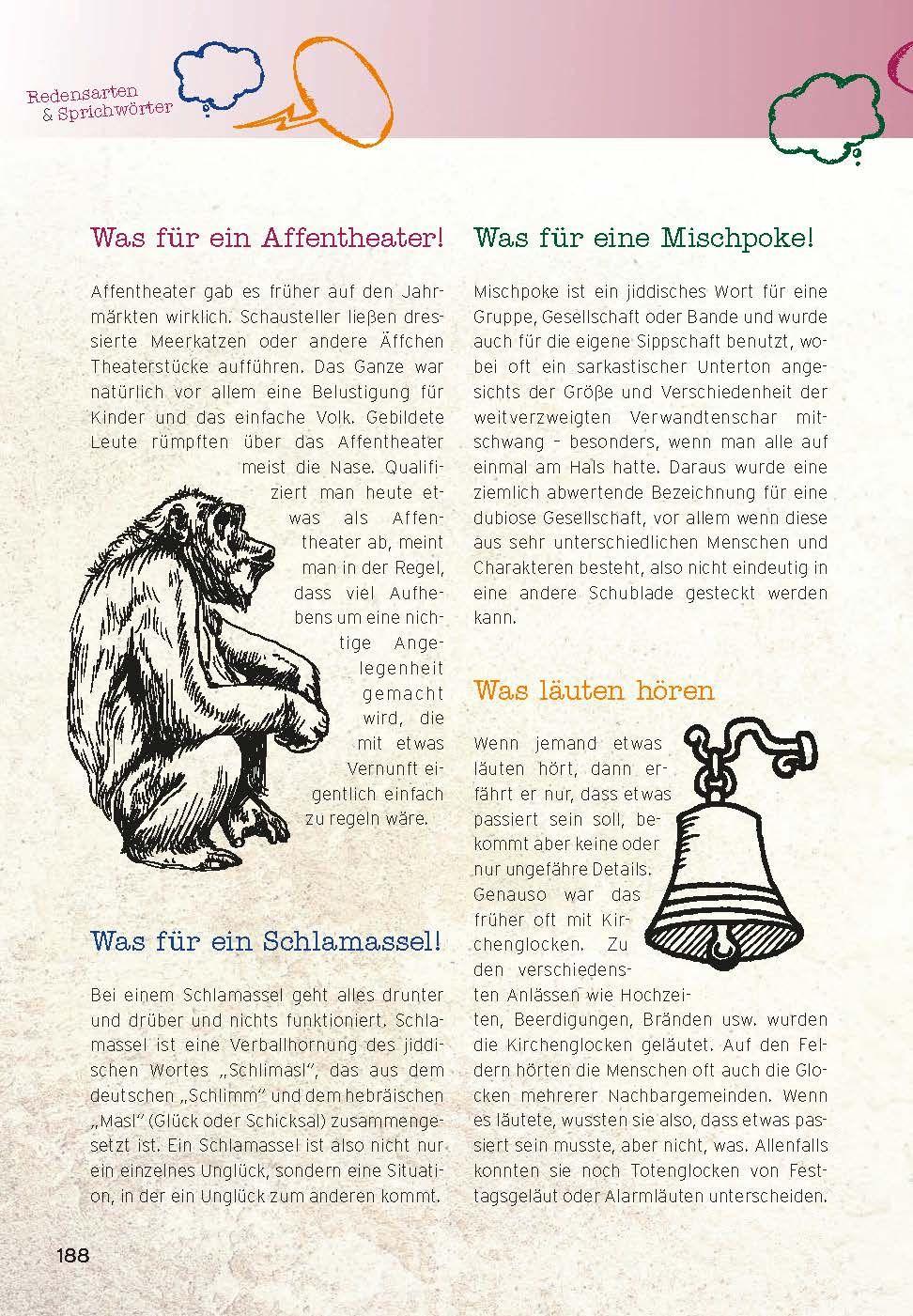 Beispielinhalt (Bild) Redensarten & Sprichwörter