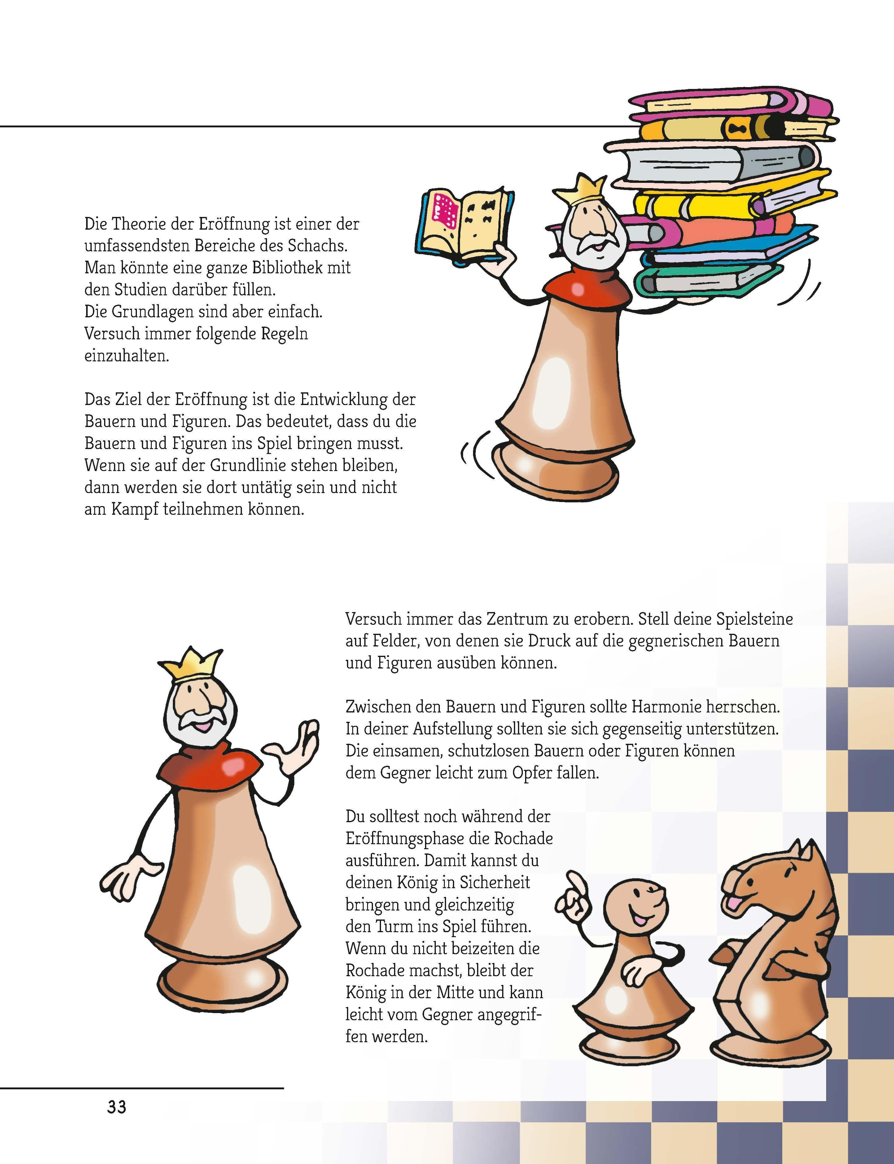 Beispielinhalt (Bild) Das große Schachbuch für Kinder
