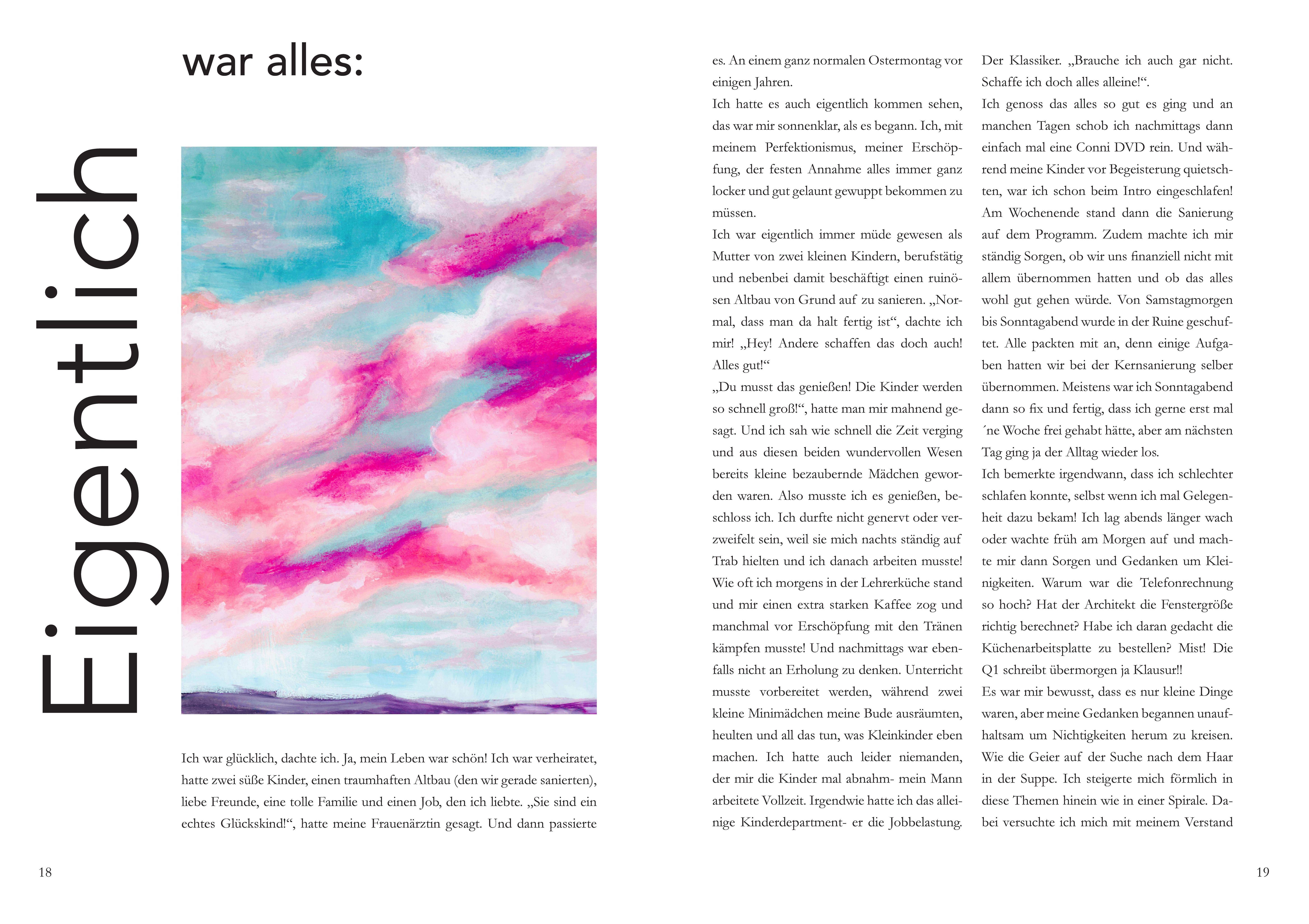 Beispielinhalt (Bild) Ohne Regen keine Blumen