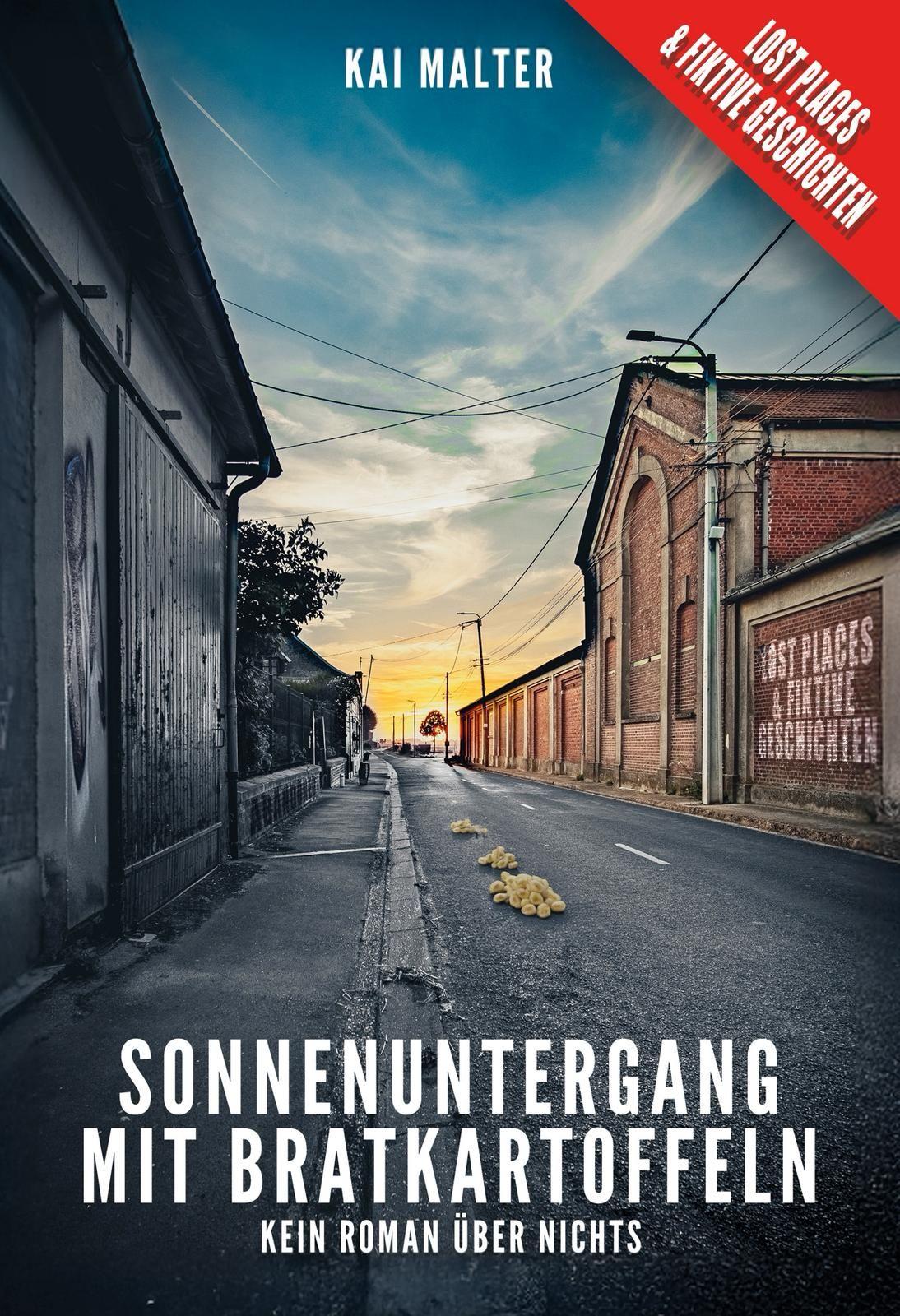 Vorderes Coverbild Sonnenuntergang mit Bratkartoffeln