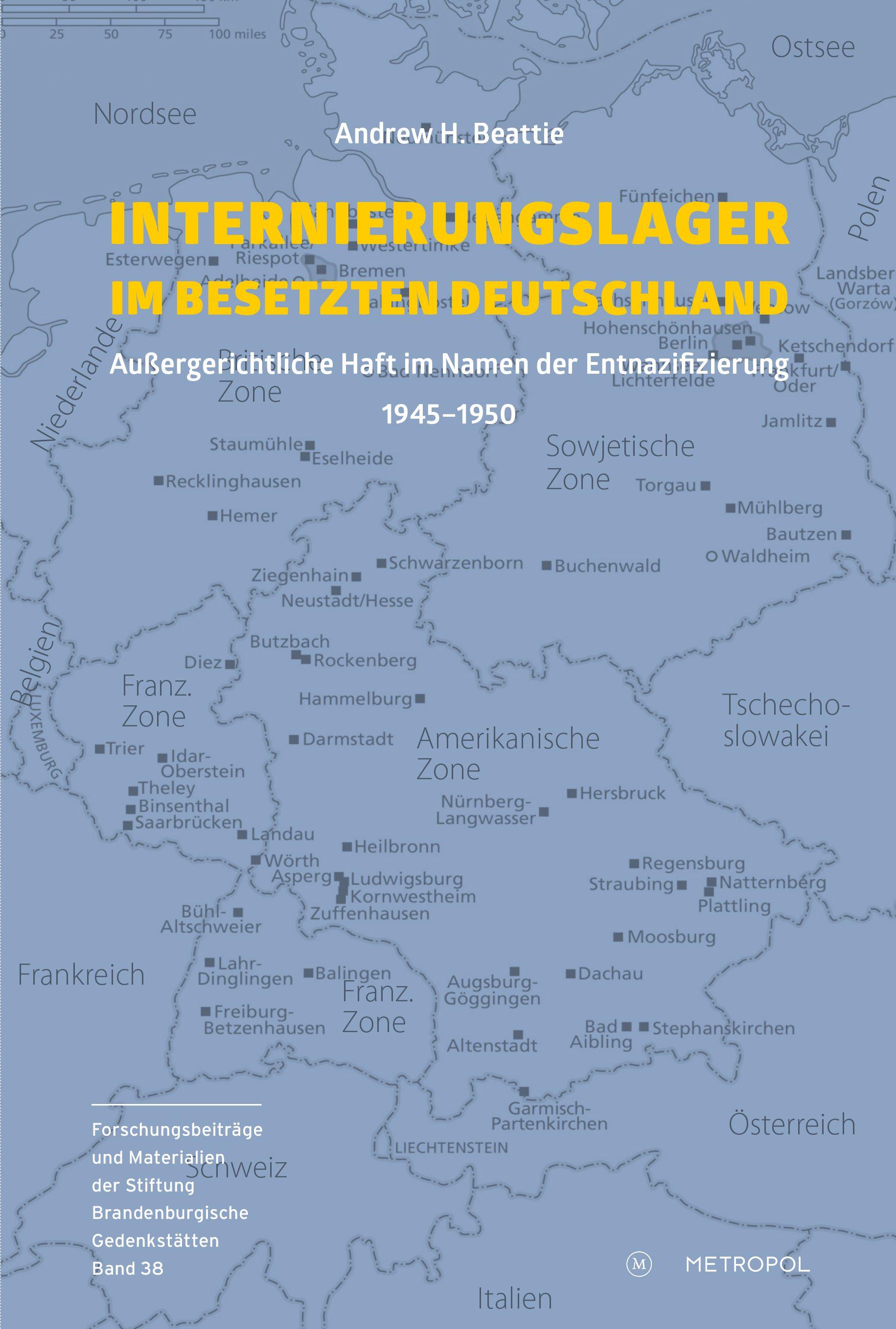 Vorderes Coverbild Internierungslager im besetzten Deutschland