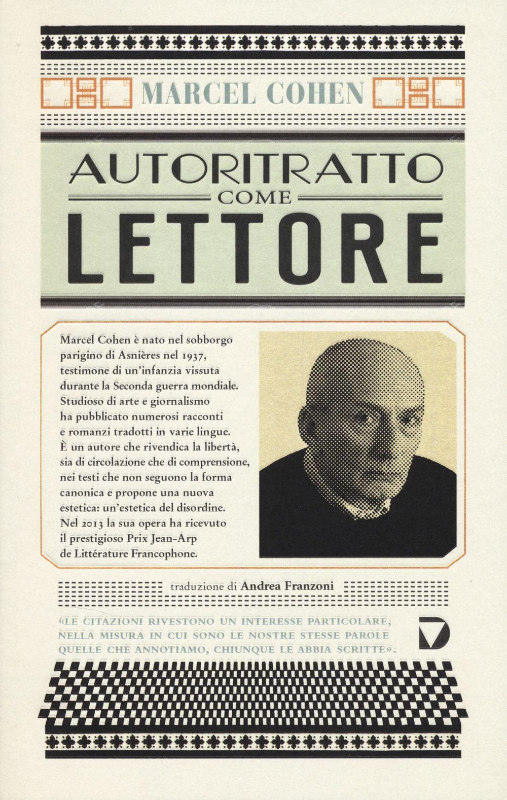 Vorderes Coverbild Autoritratto come lettore