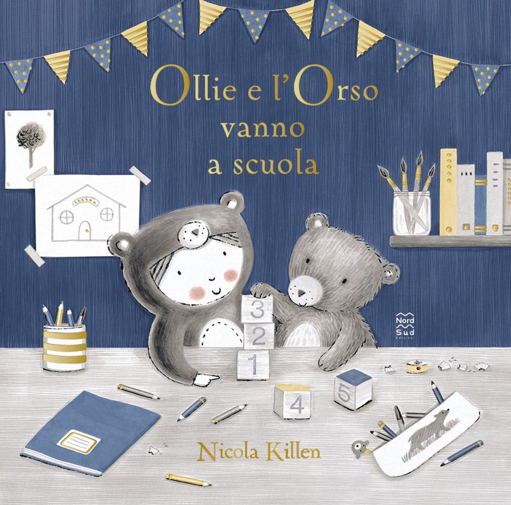 Vorderes Coverbild Ollie e l'orso vanno a scuola