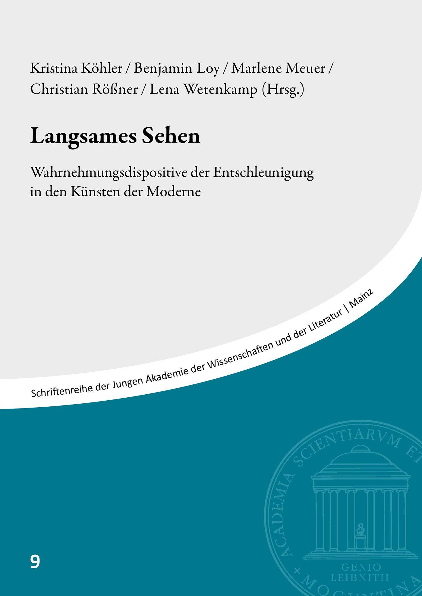 Vorderes Coverbild Langsames Sehen