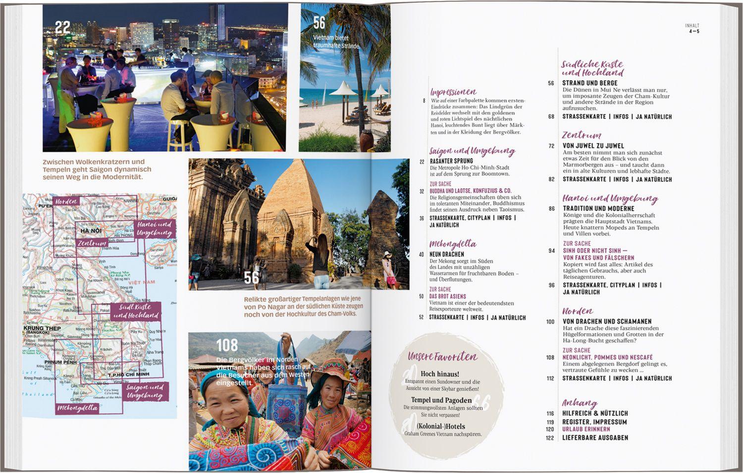 Beispielinhalt (Bild) DuMont Bildatlas Vietnam
