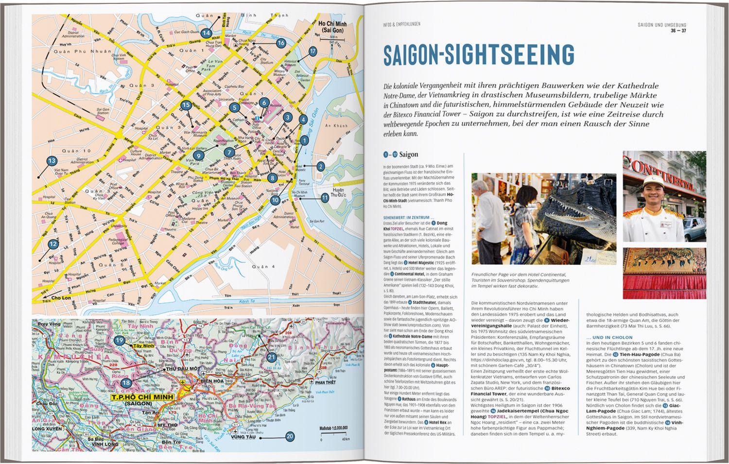 Beispielinhalt (Bild) DuMont Bildatlas Vietnam