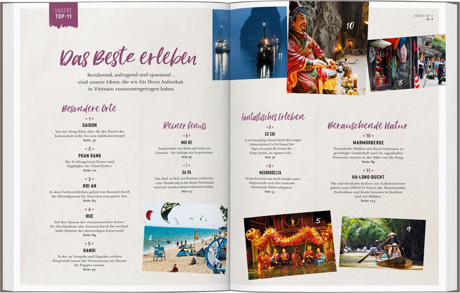Beispielinhalt (Bild) DuMont Bildatlas Vietnam