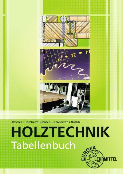 Vorderes Coverbild Tabellenbuch Holztechnik
