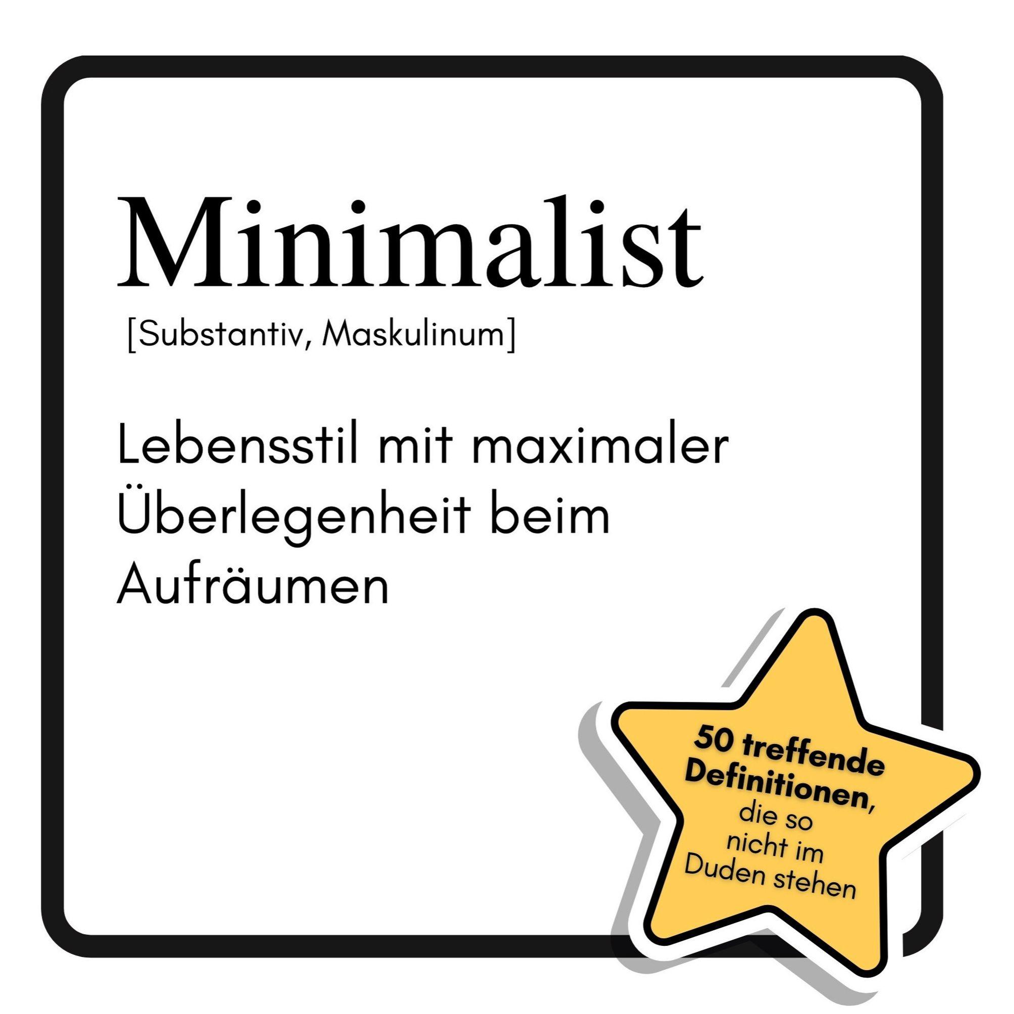 Vorderes Coverbild Minimalist