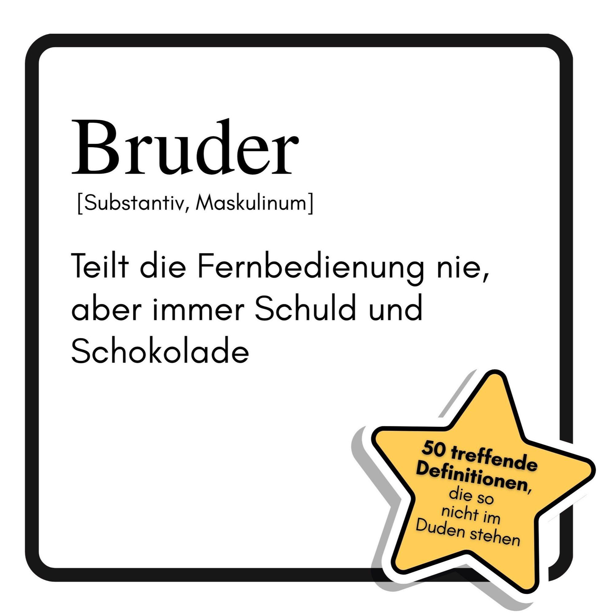 Vorderes Coverbild Bruder
