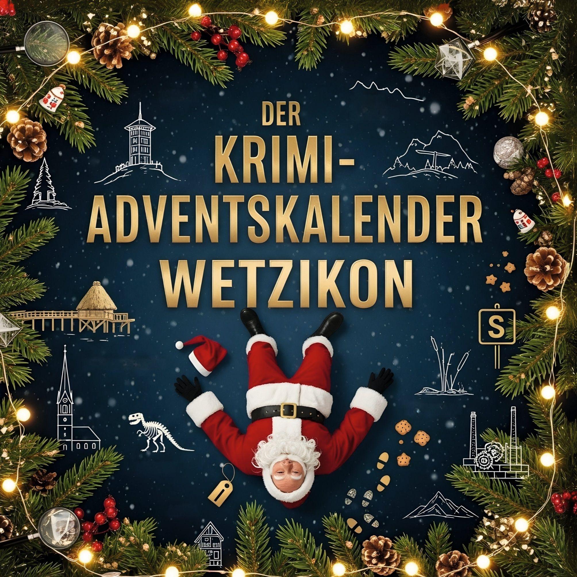 Vorderes Coverbild Der Krimi-Adventskalender Wetzikon