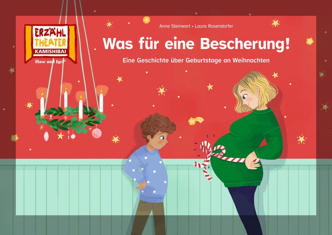 Vorderes Coverbild Was für eine Bescherung! / Kamishibai Bildkarten