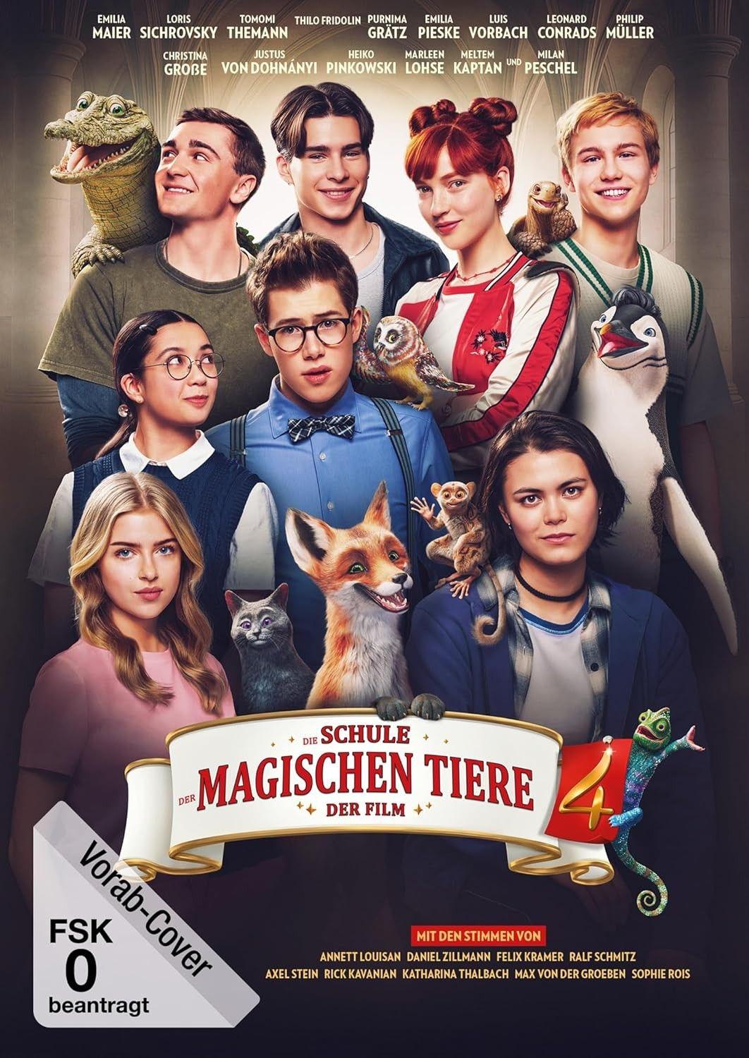Vorderes Coverbild Die Schule der magischen Tiere 4