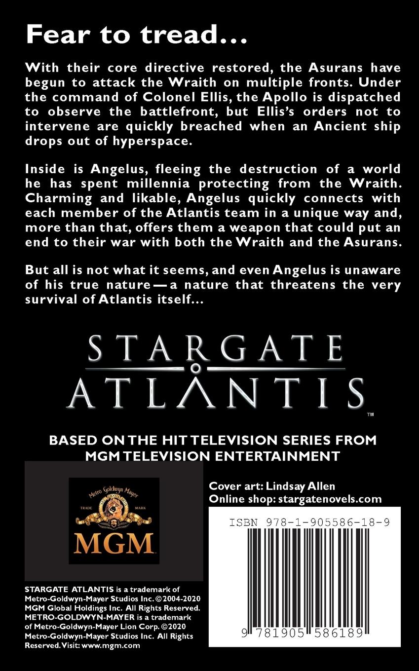 Rückseitencover STARGATE ATLANTIS Angelus